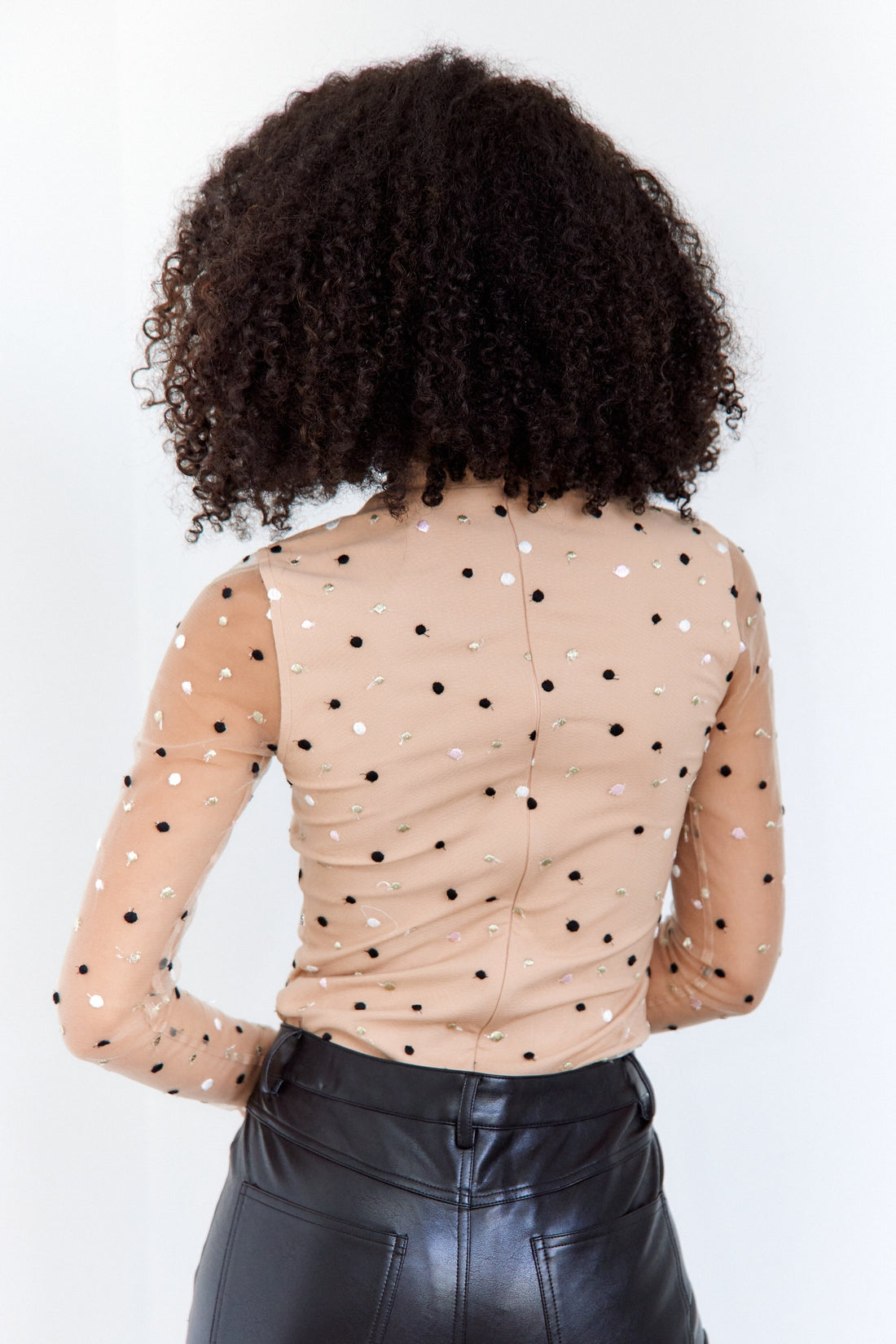 SALE - Carmen Polka Dot Bodysuit