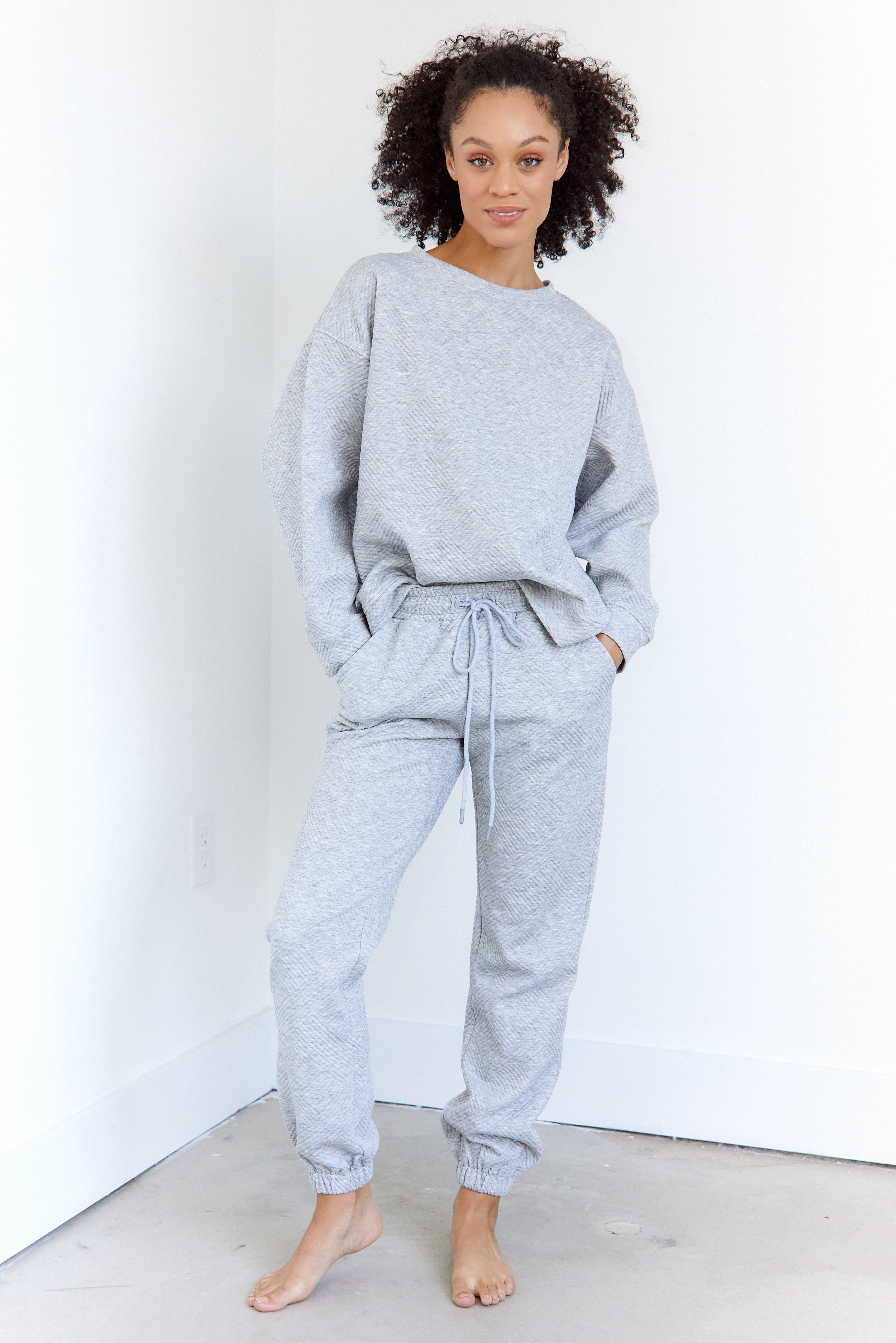Clea Textured Lounge Pants
