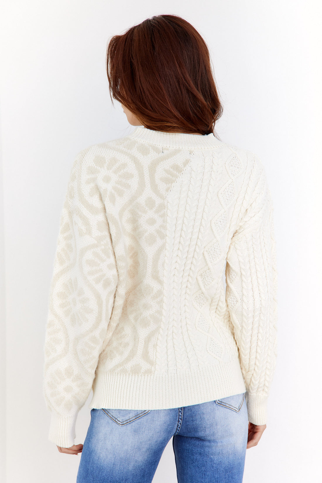 SALE - Angelena Two Toned Sweater