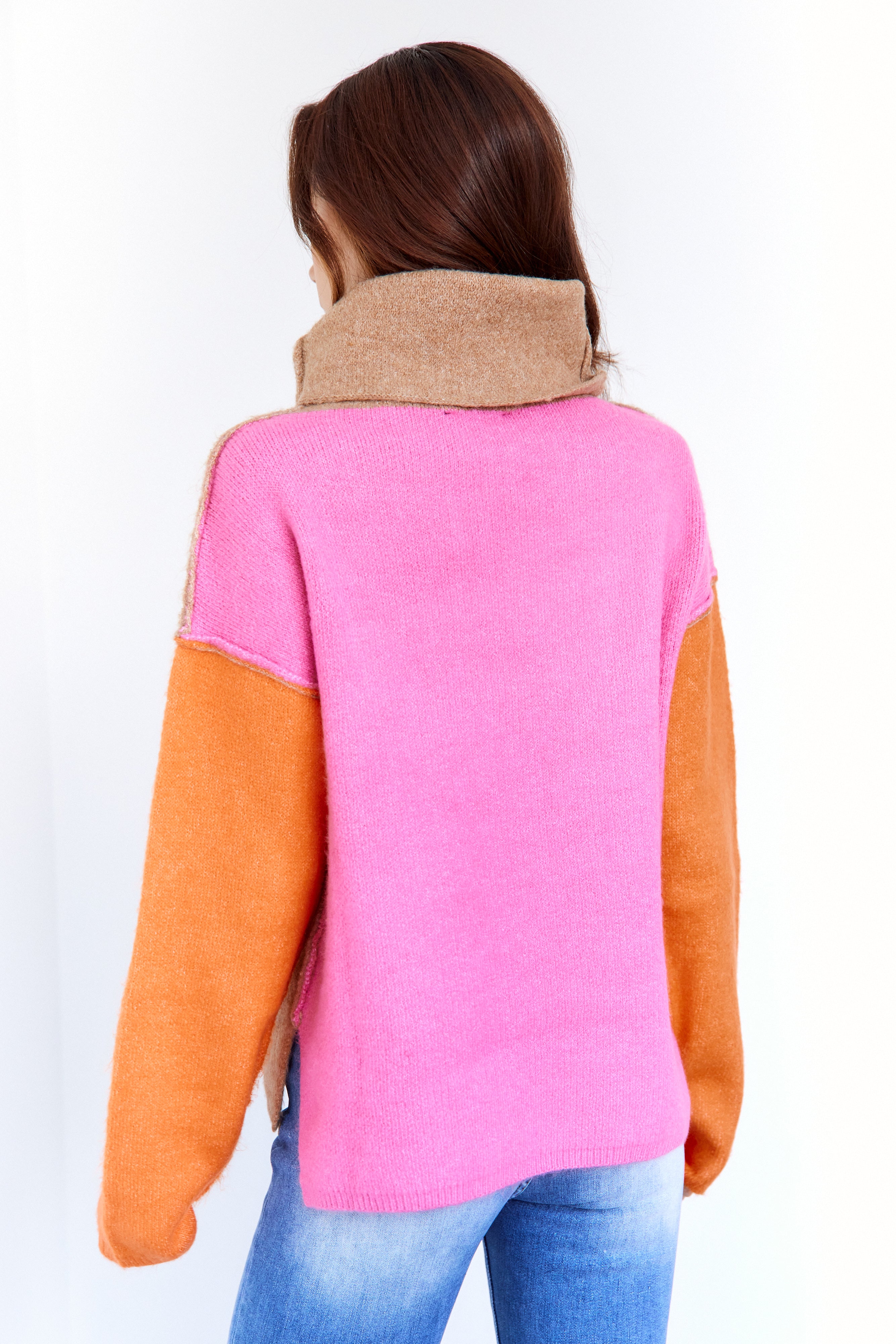 Rhea Colorblock Sweater
