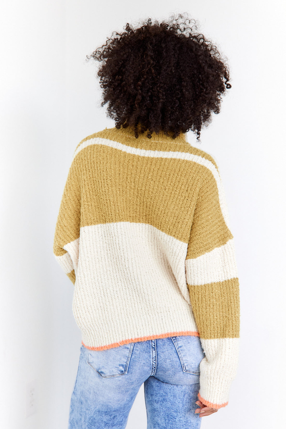 SALE - Chloe Striped Colorblock Sweater