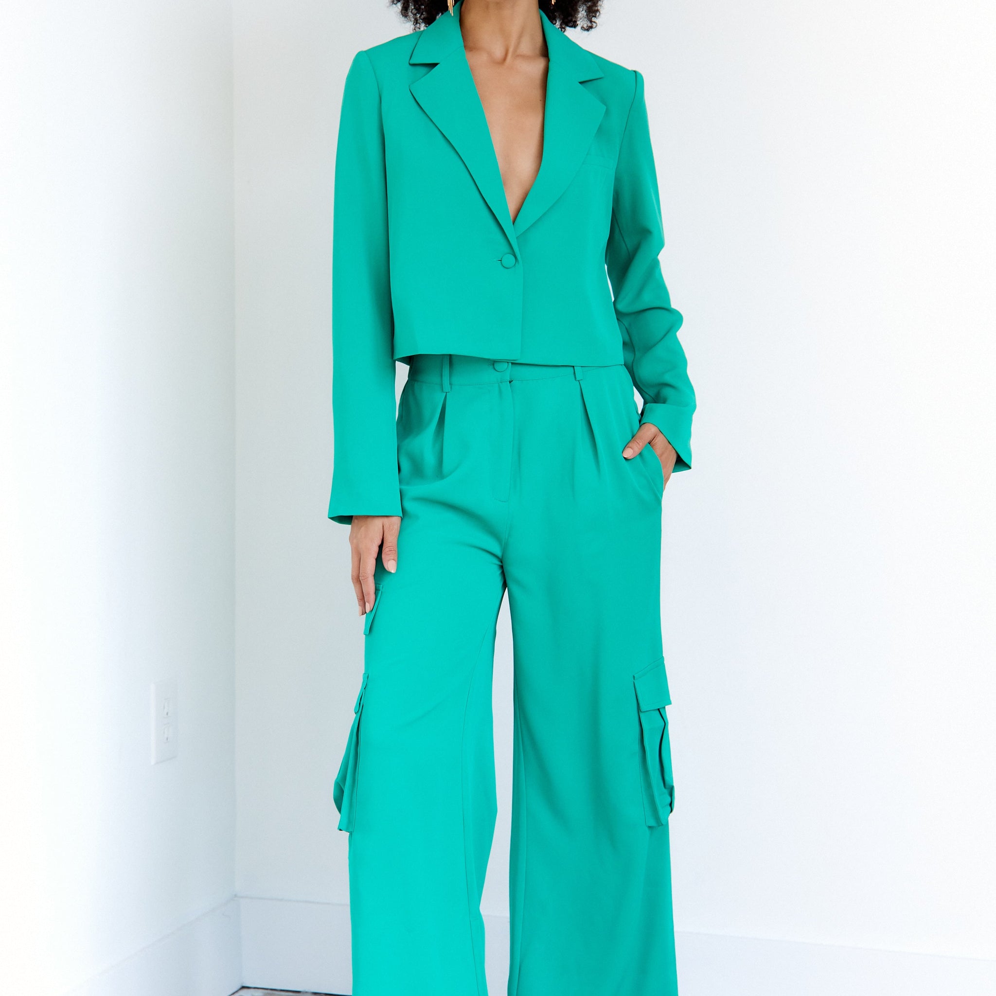 SALE - Sienna Cargo Tailored Pants