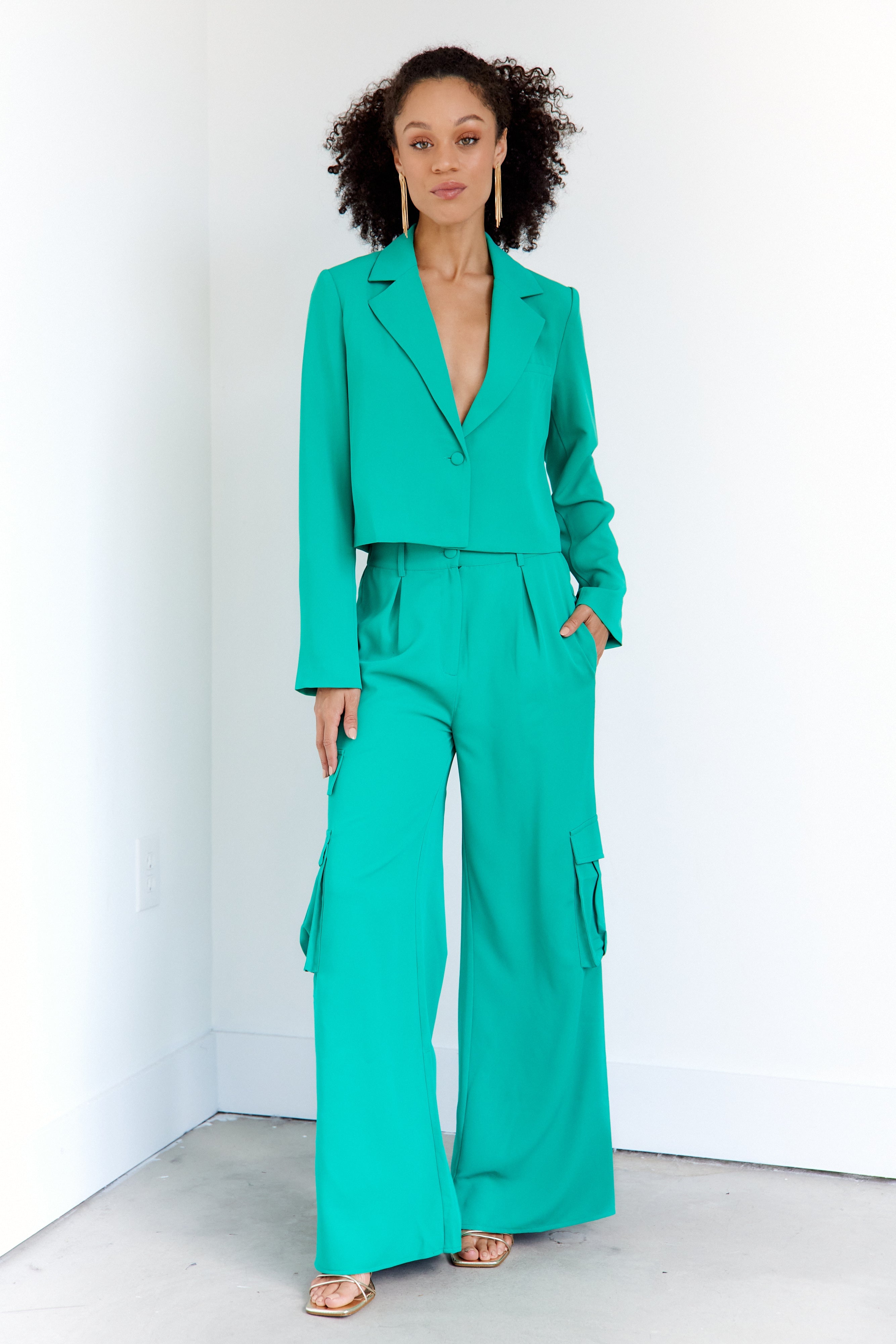 SALE - Sienna Cargo Tailored Pants