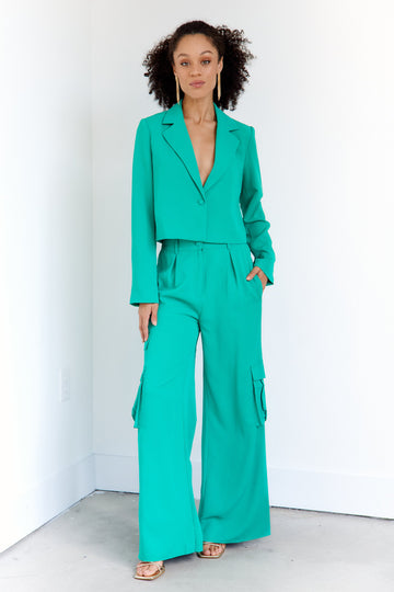SALE - Sienna Cargo Tailored Pants