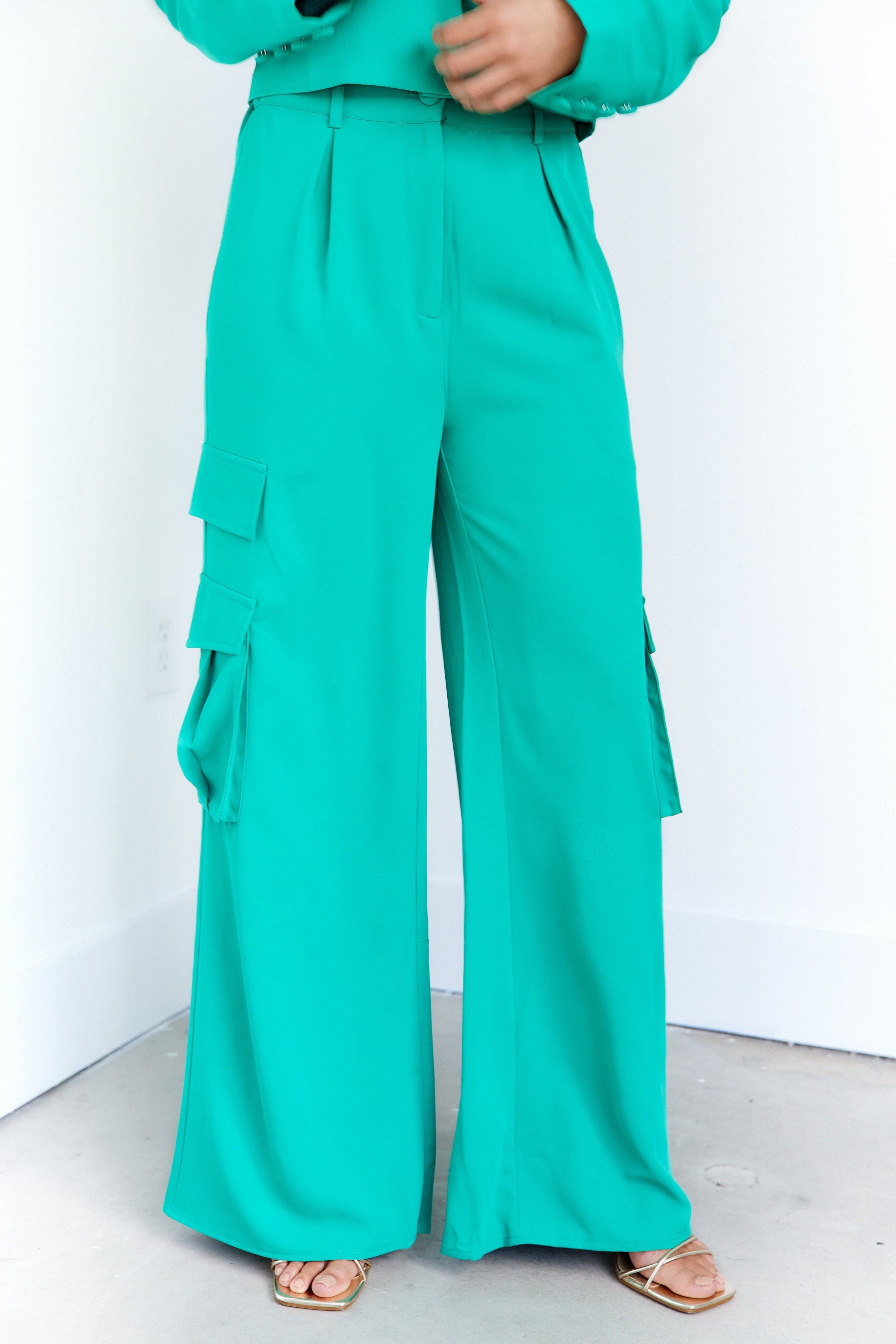 SALE - Sienna Cargo Tailored Pants
