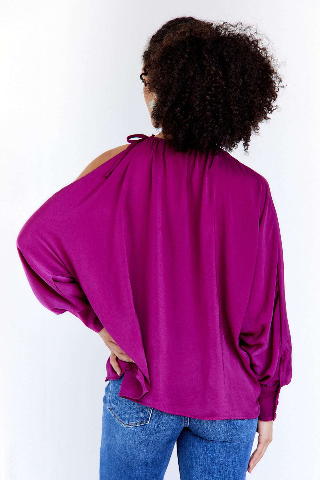 SALE - River Cold Shoulder Blouse