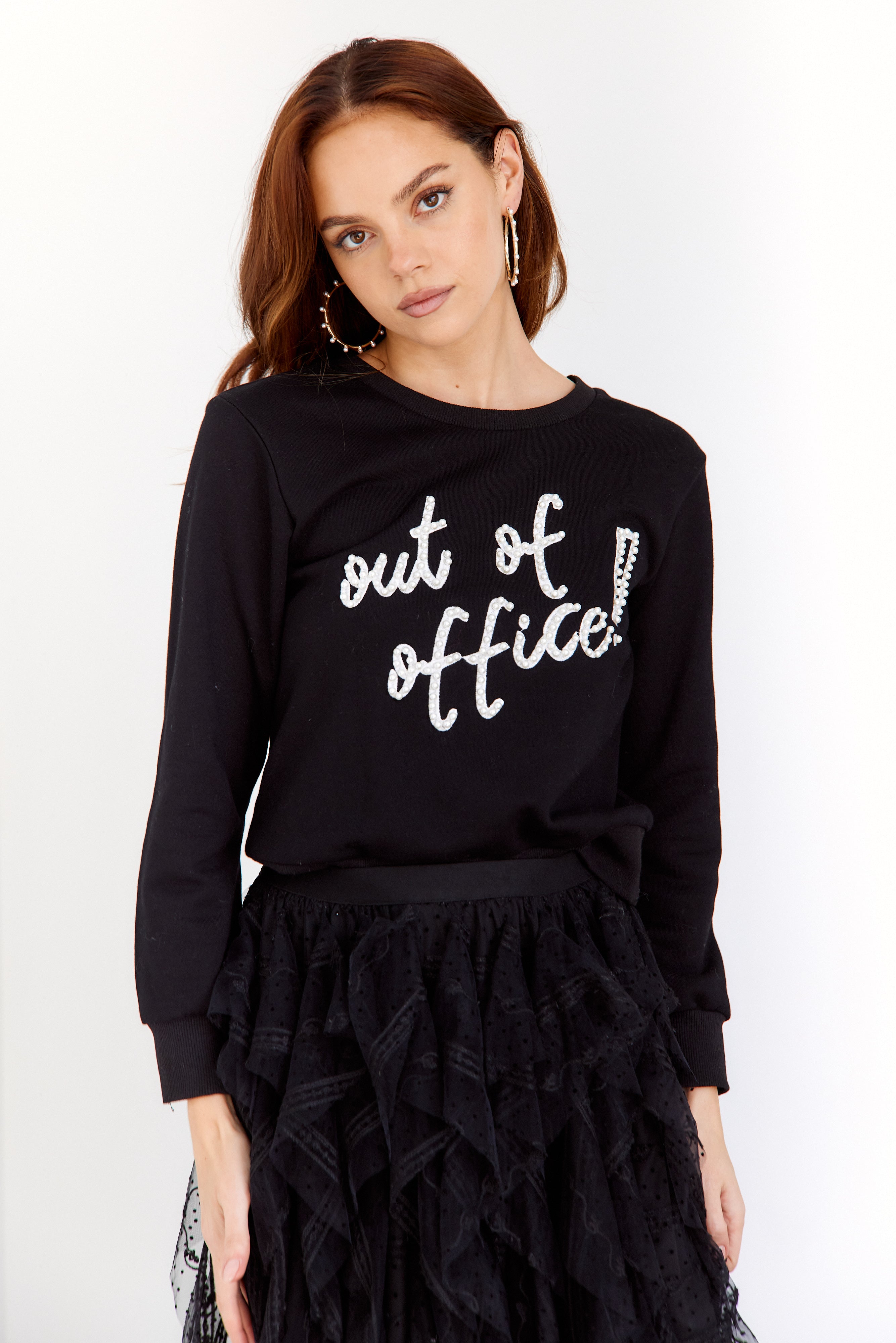 SALE - Aleah Beaded Pullover