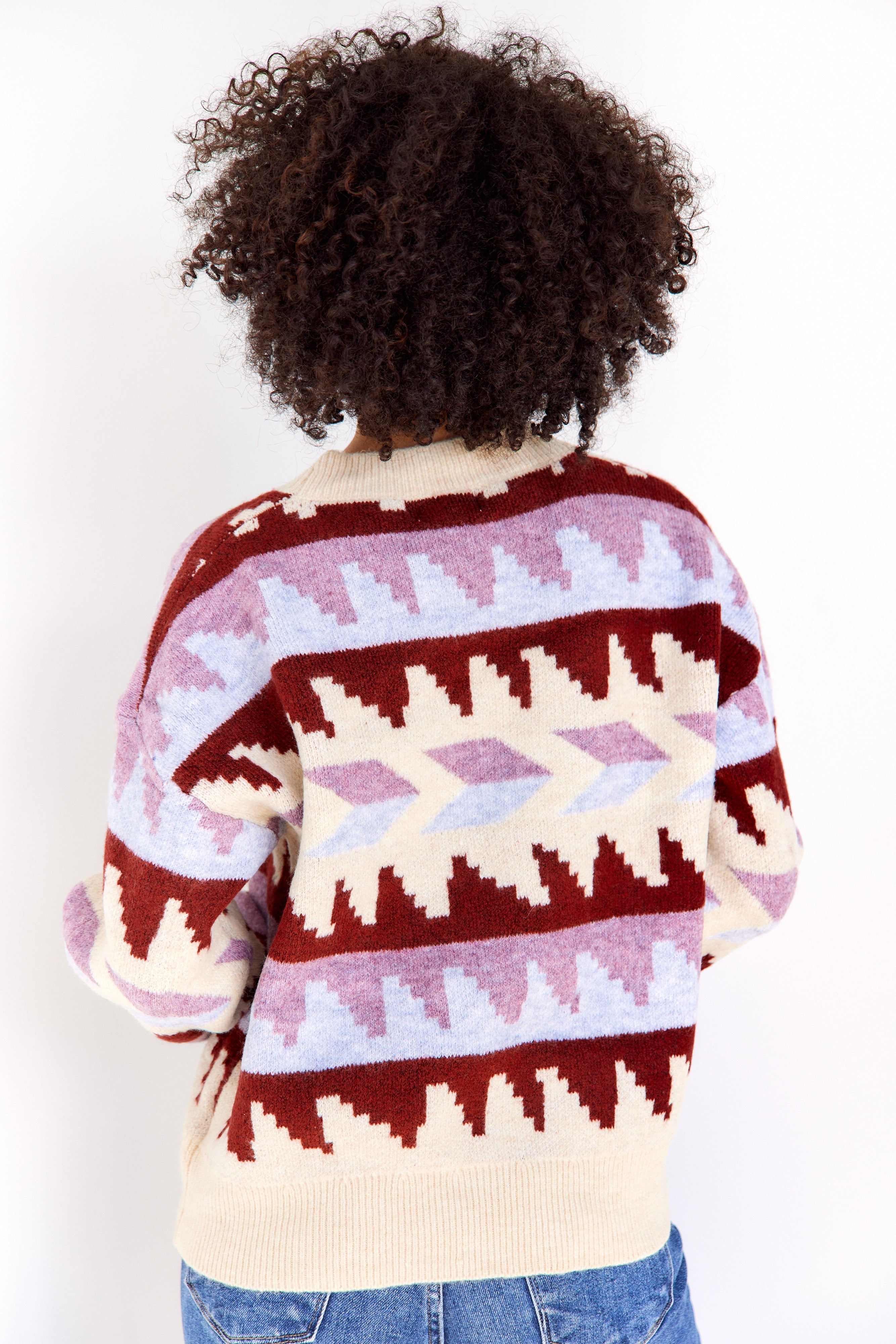 SALE - Pia Printed Sweater