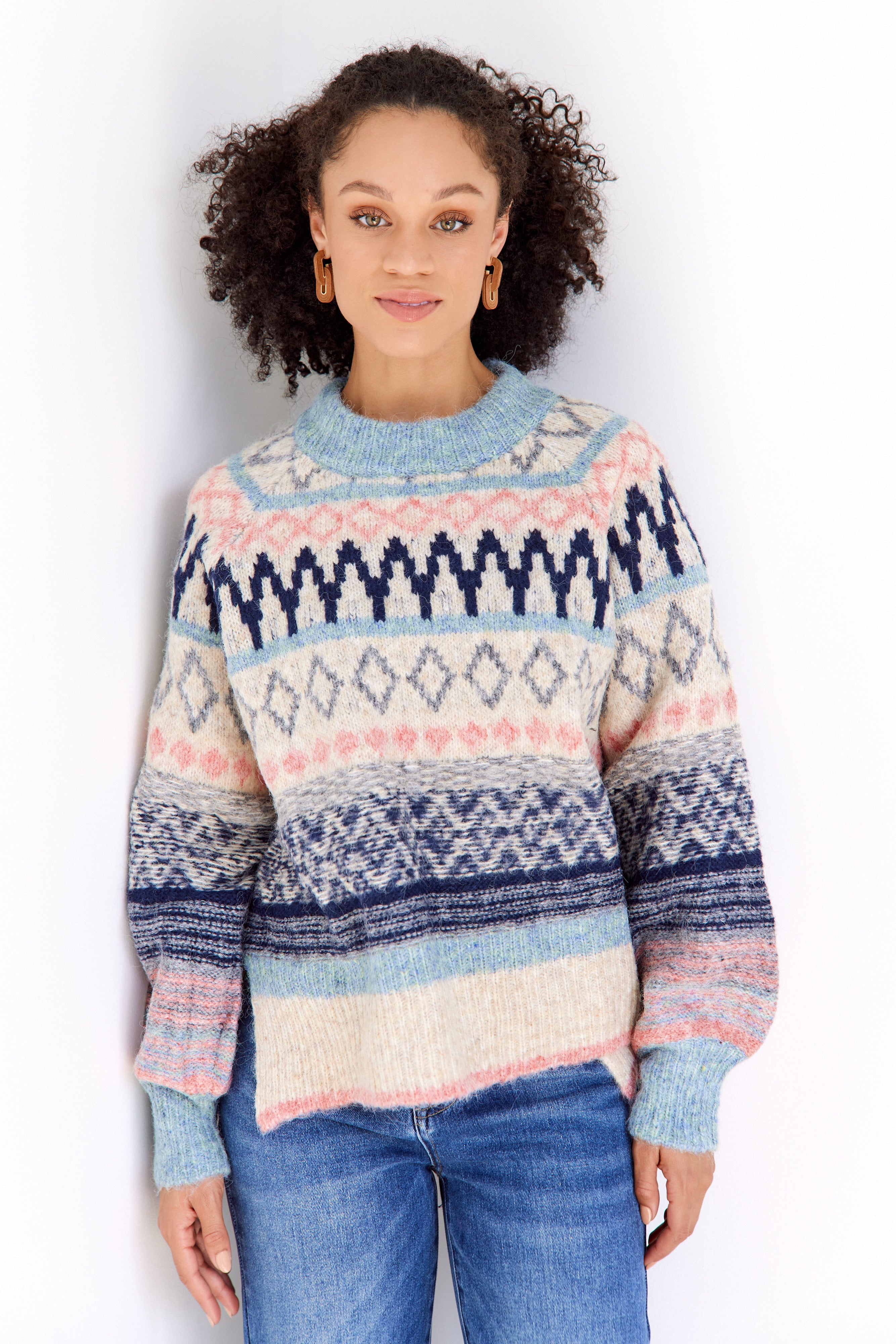 SALE - Charlotte Fair Printed Sweater