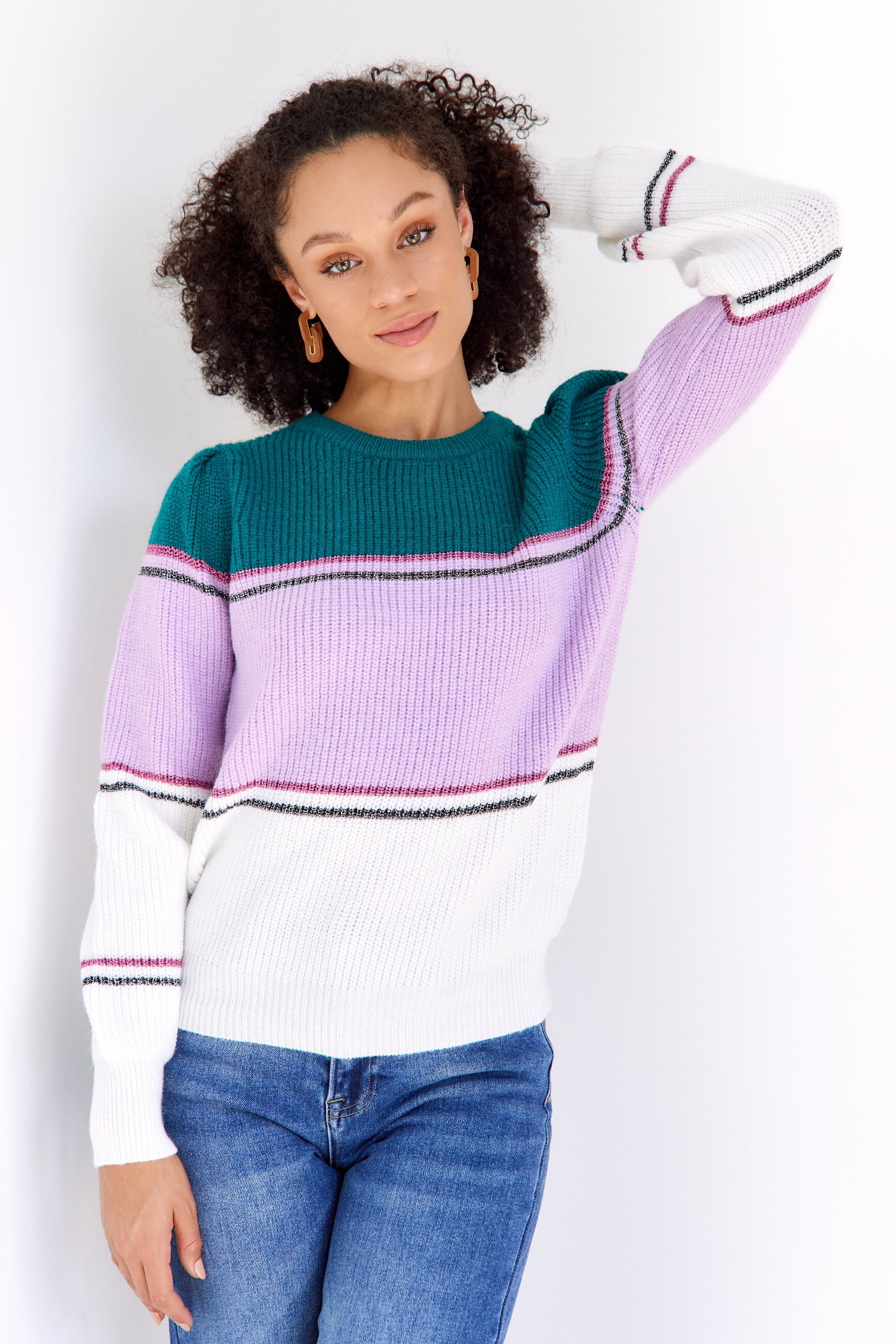 SALE - Marie Striped Sweater