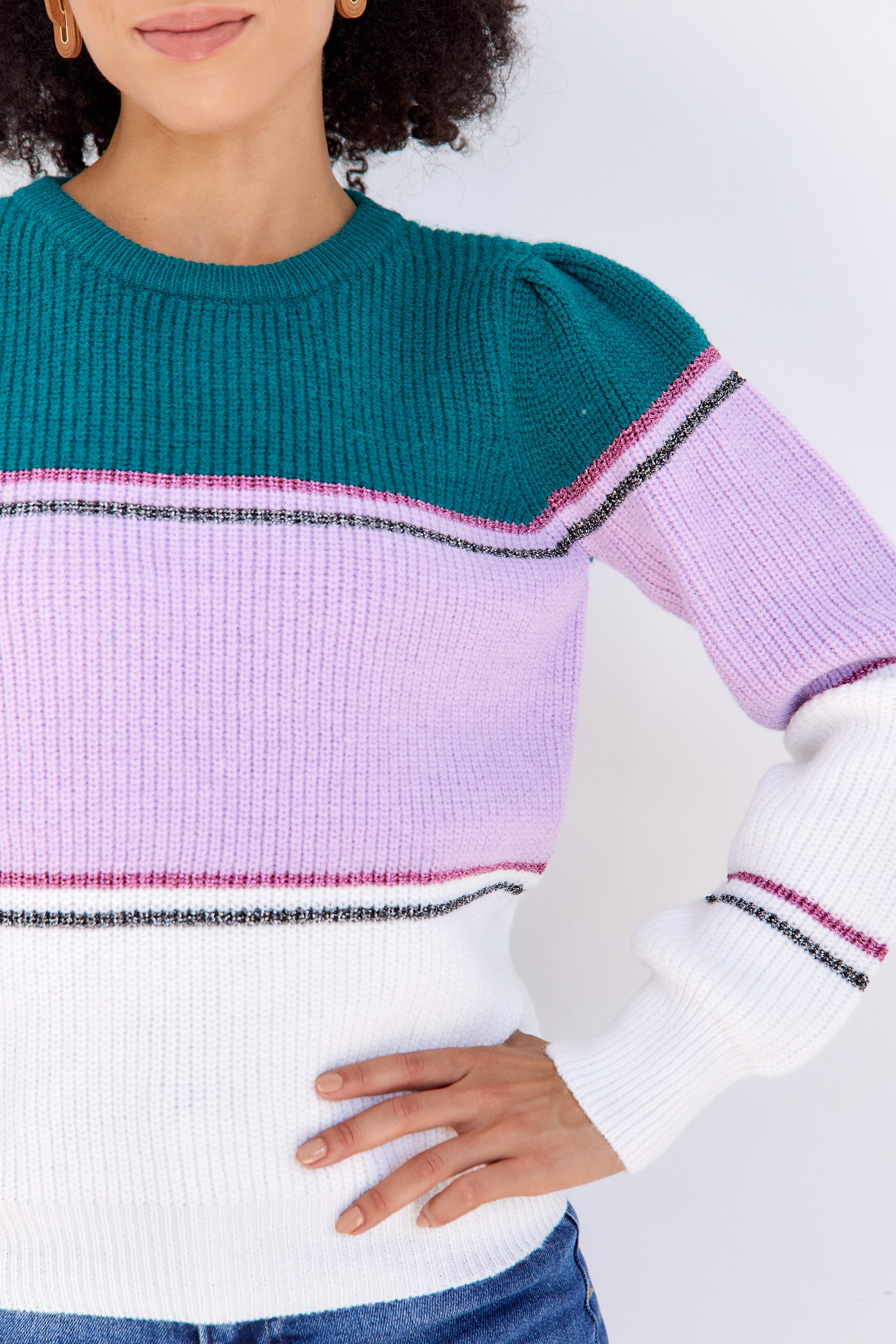 SALE - Marie Striped Sweater