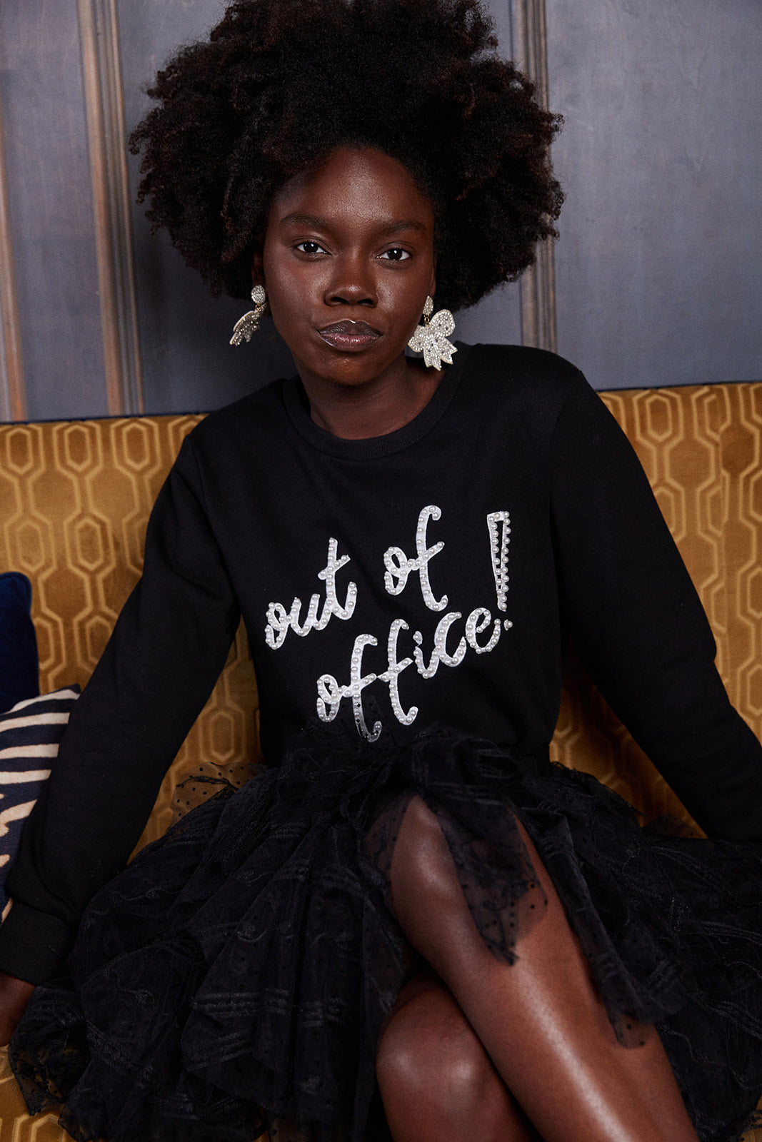 SALE - Aleah Beaded Pullover