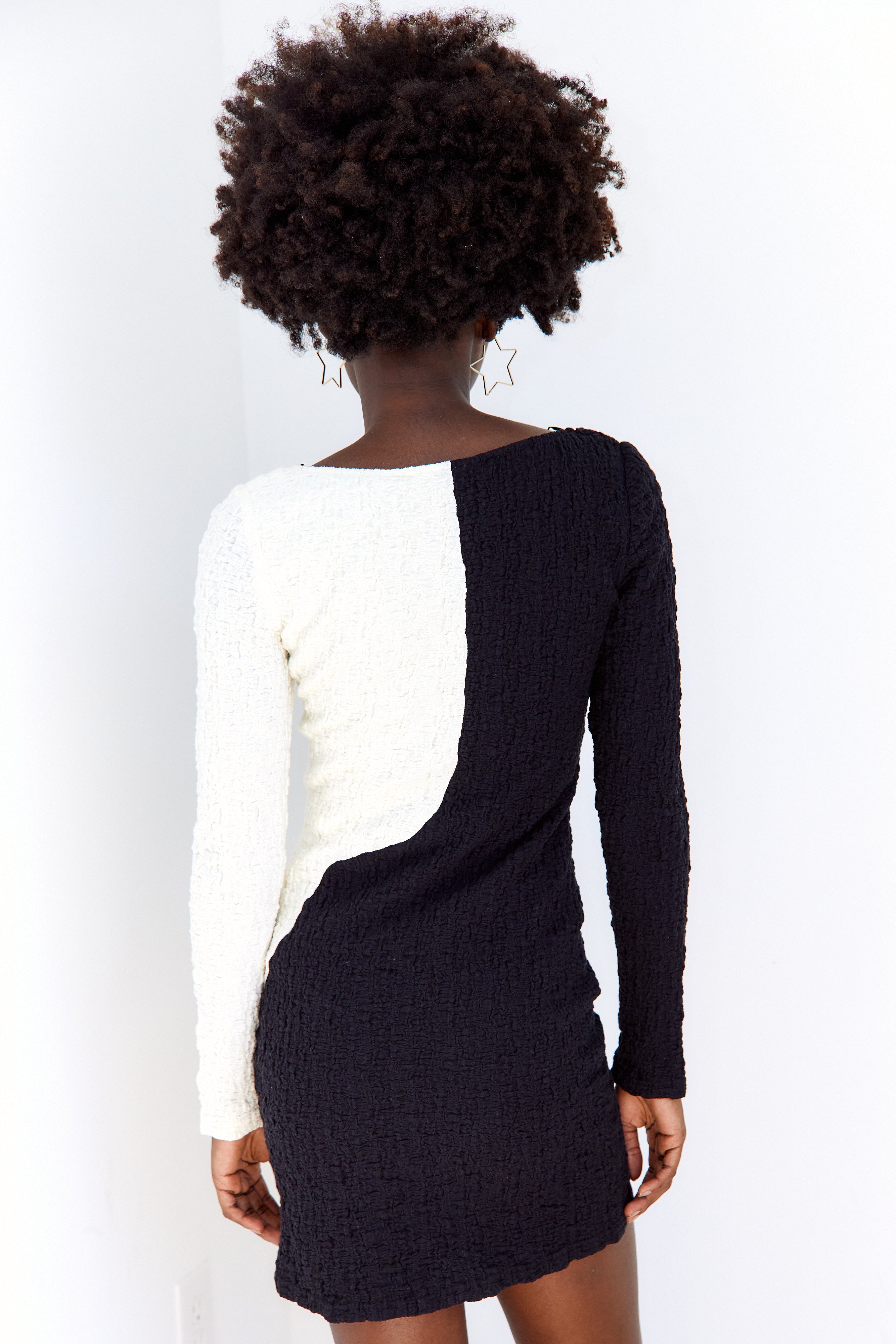 SALE - Lennon Two Toned Mini Dress