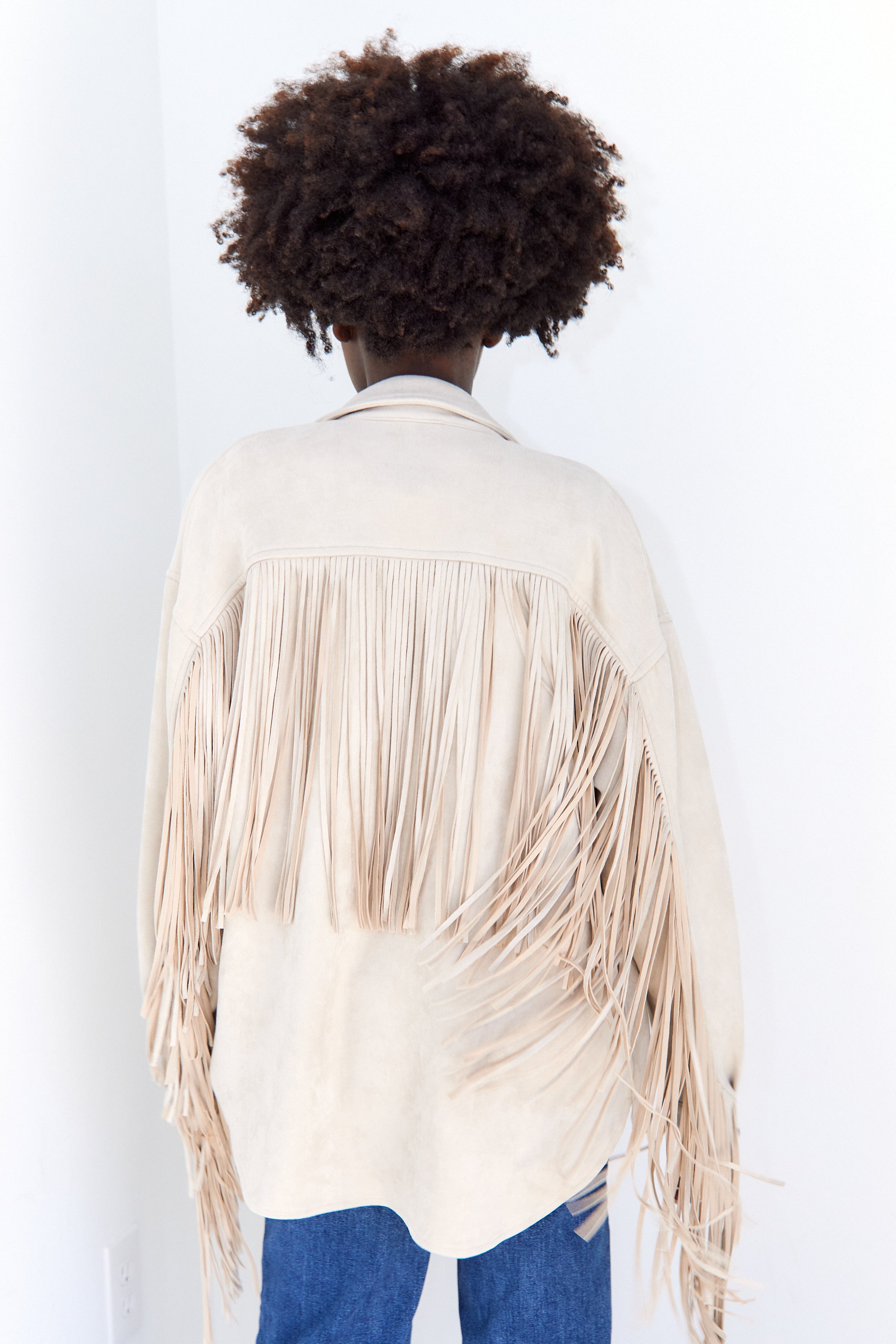 SALE - Rachelle Fringe Jacket