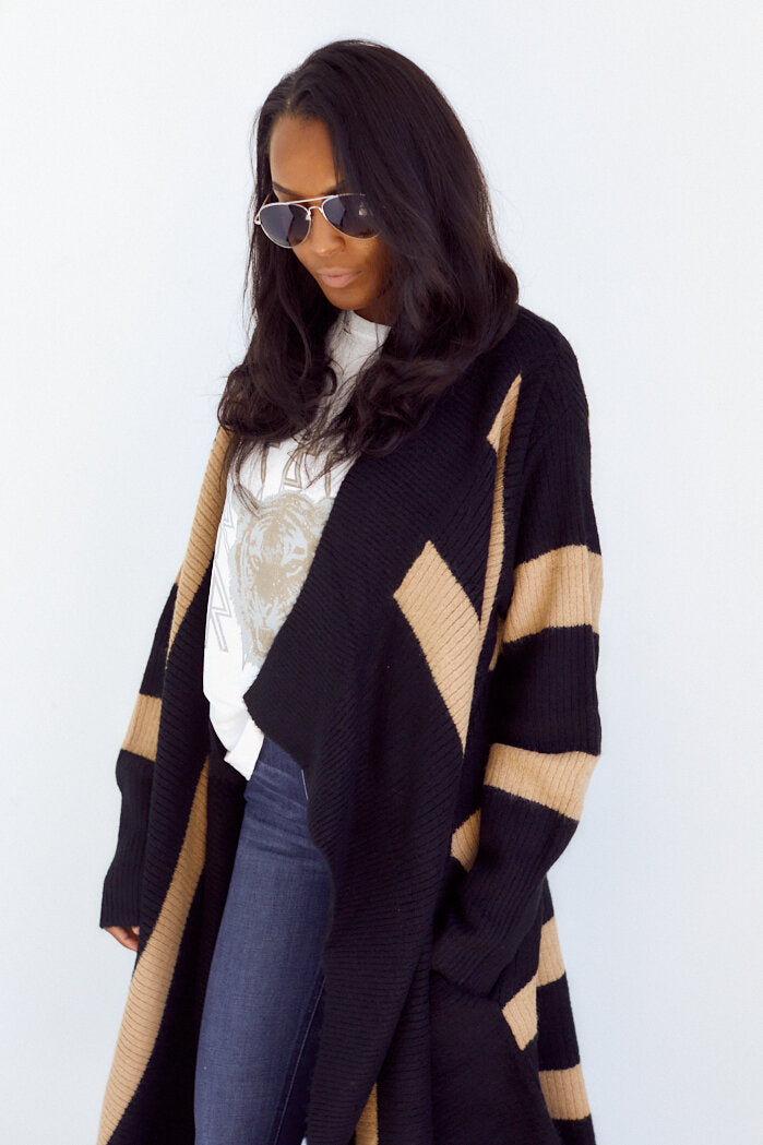Oakley Striped Cardigan