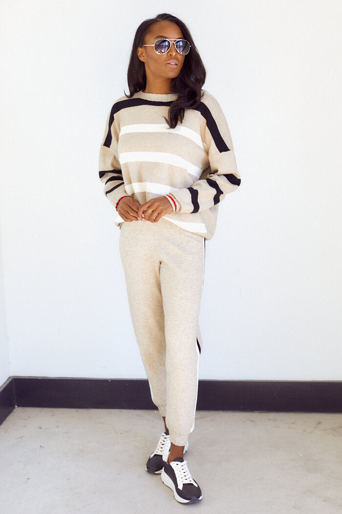 Alva Stripe Sweater