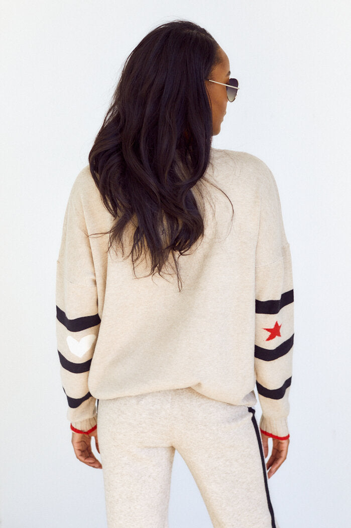 Alva Stripe Sweater
