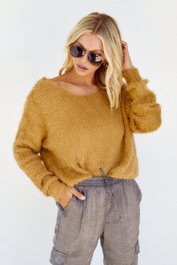 Molanna Scoop Neck Sweater