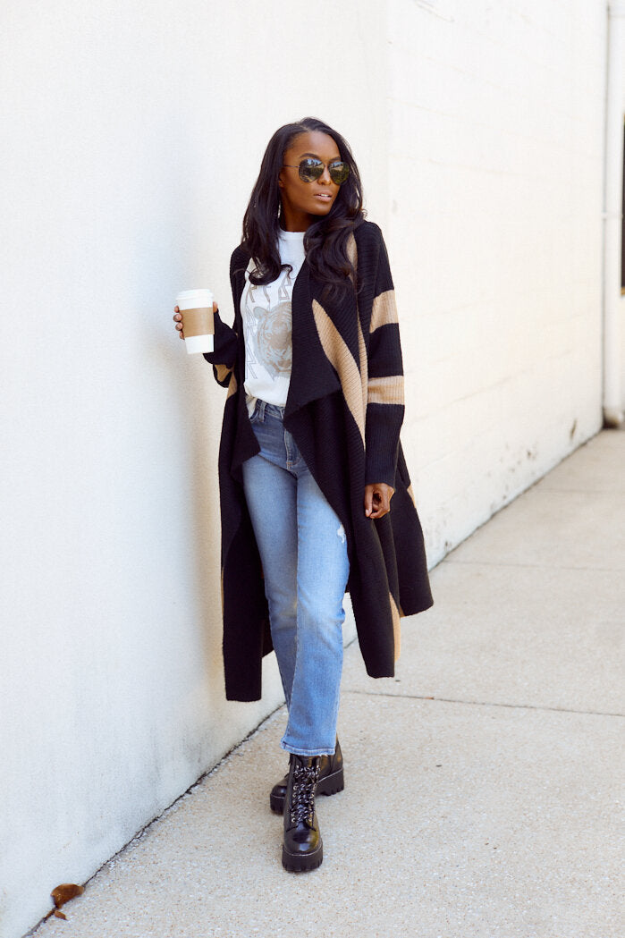 Oakley Striped Cardigan
