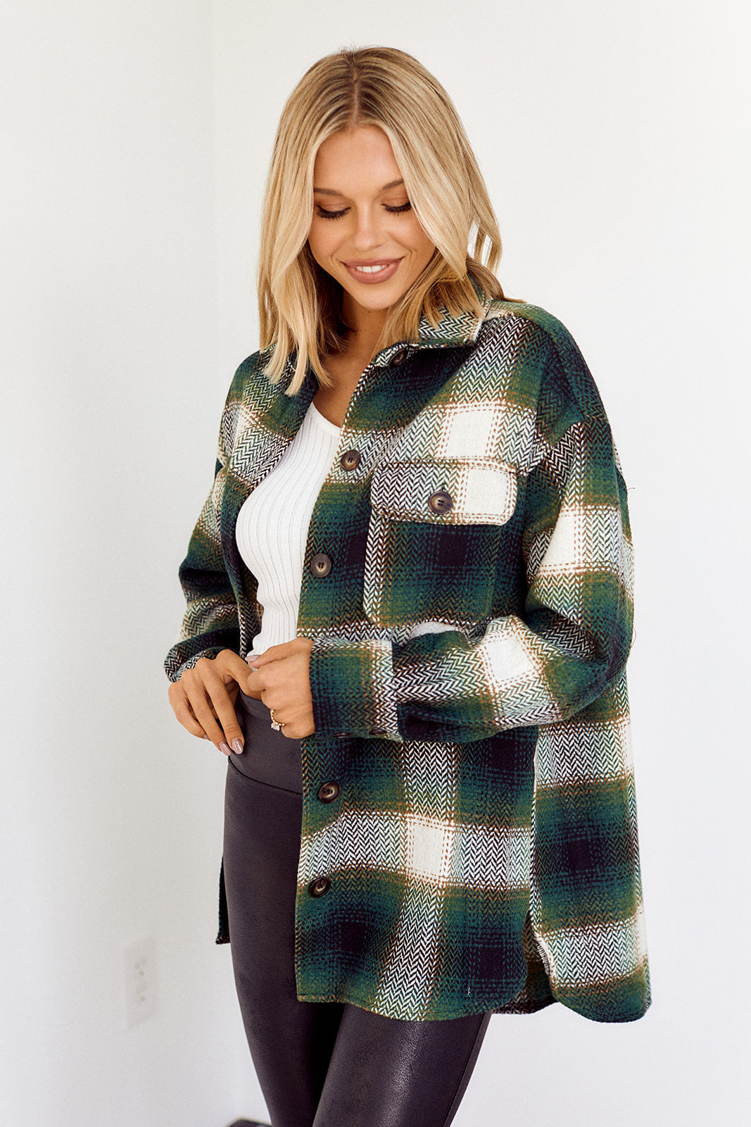 Bari Plaid Jacket
