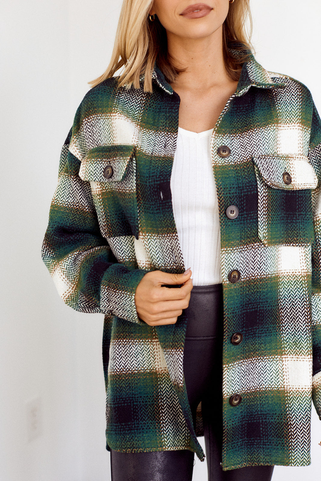 Bari Plaid Jacket
