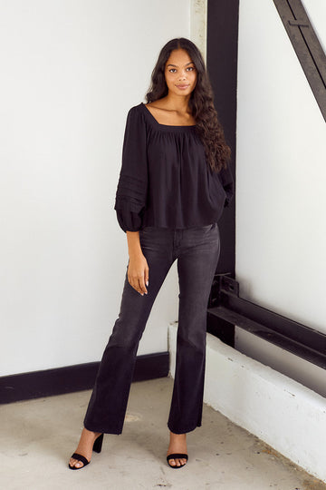 Clary Square Neck Blouse