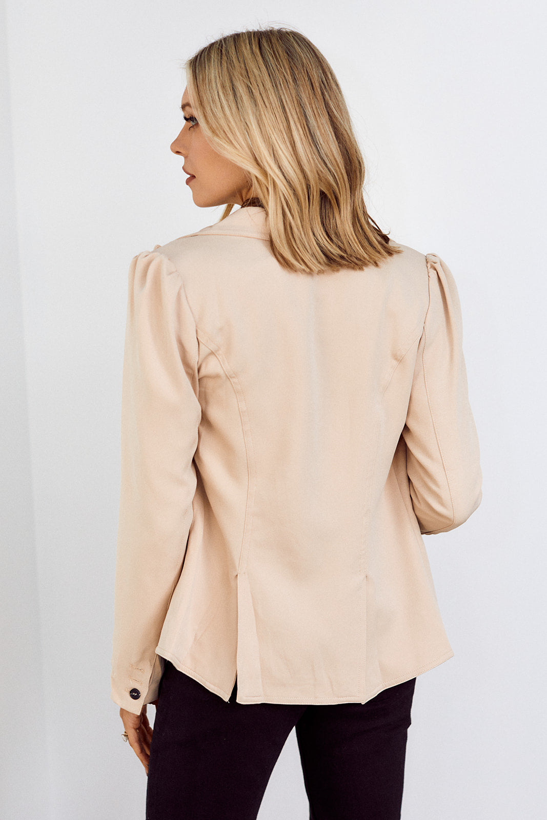 Mina Puff Sleeve Blazer