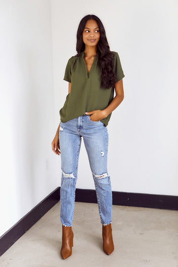 Letty Short Sleeve Blouse