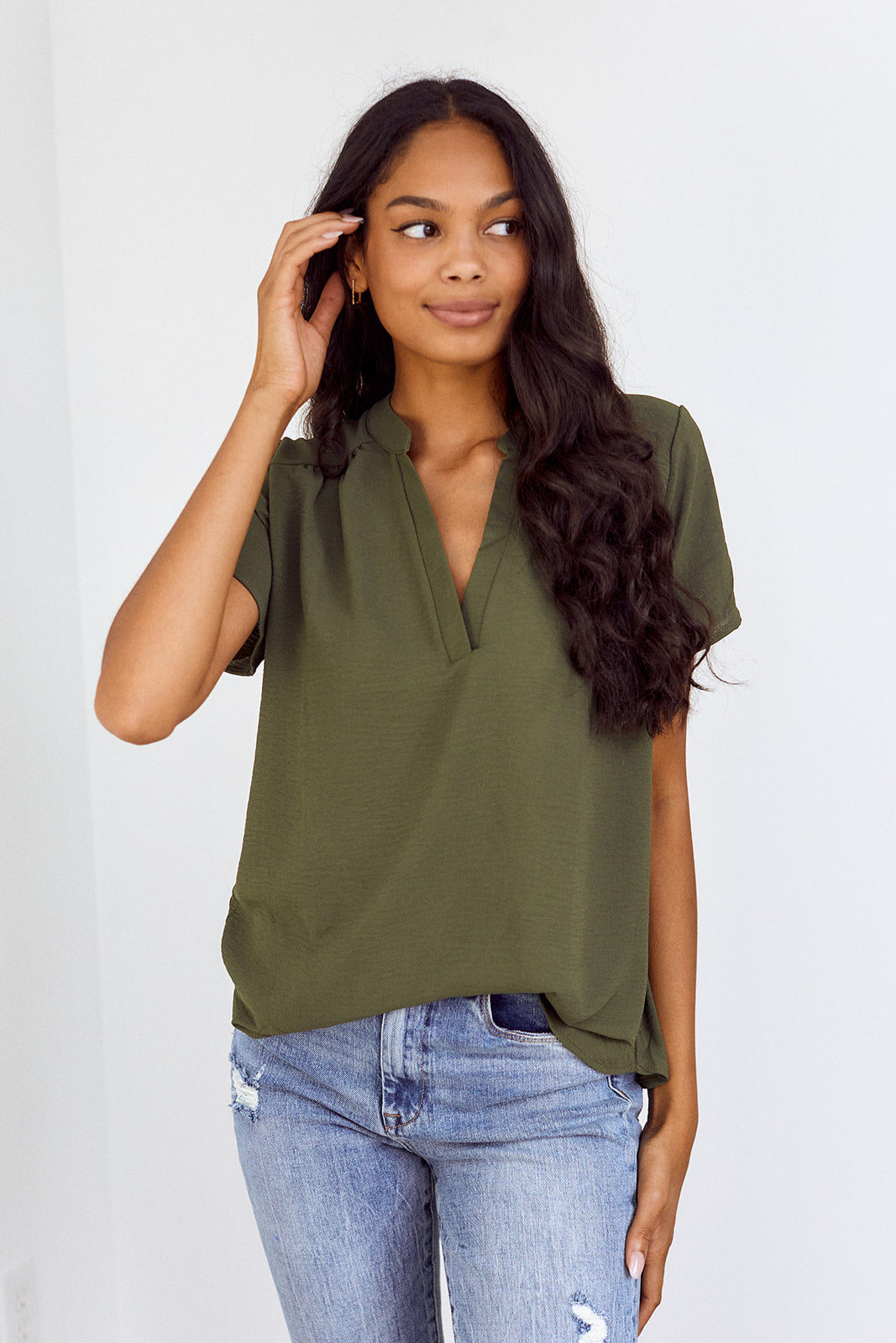 Letty Short Sleeve Blouse