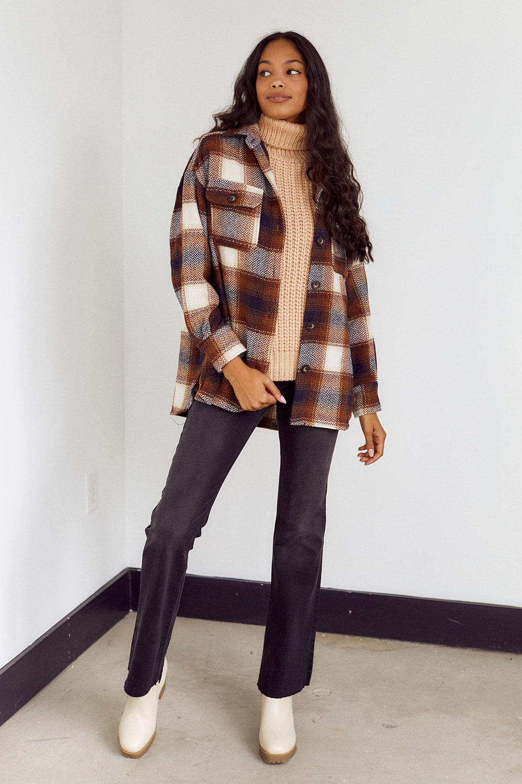 Bari Plaid Jacket