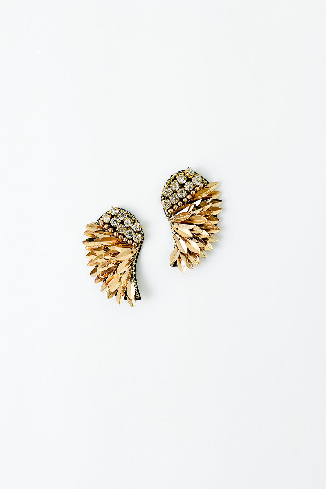 Ensley Beaded Wing Earring