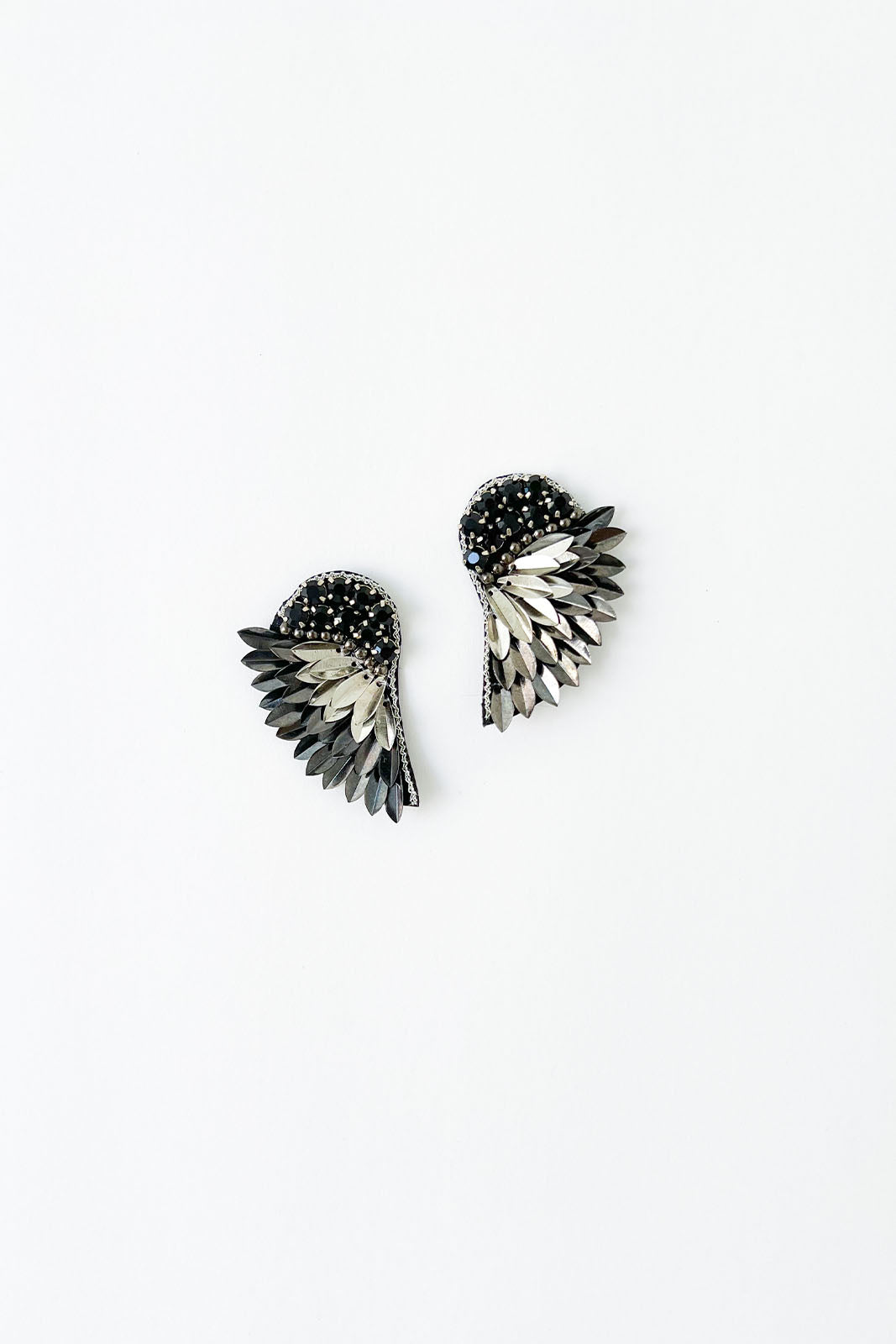 Ensley Beaded Wing Earring