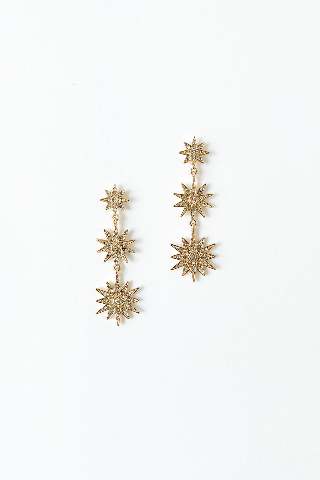 Kylan Starburst Drop Earrings