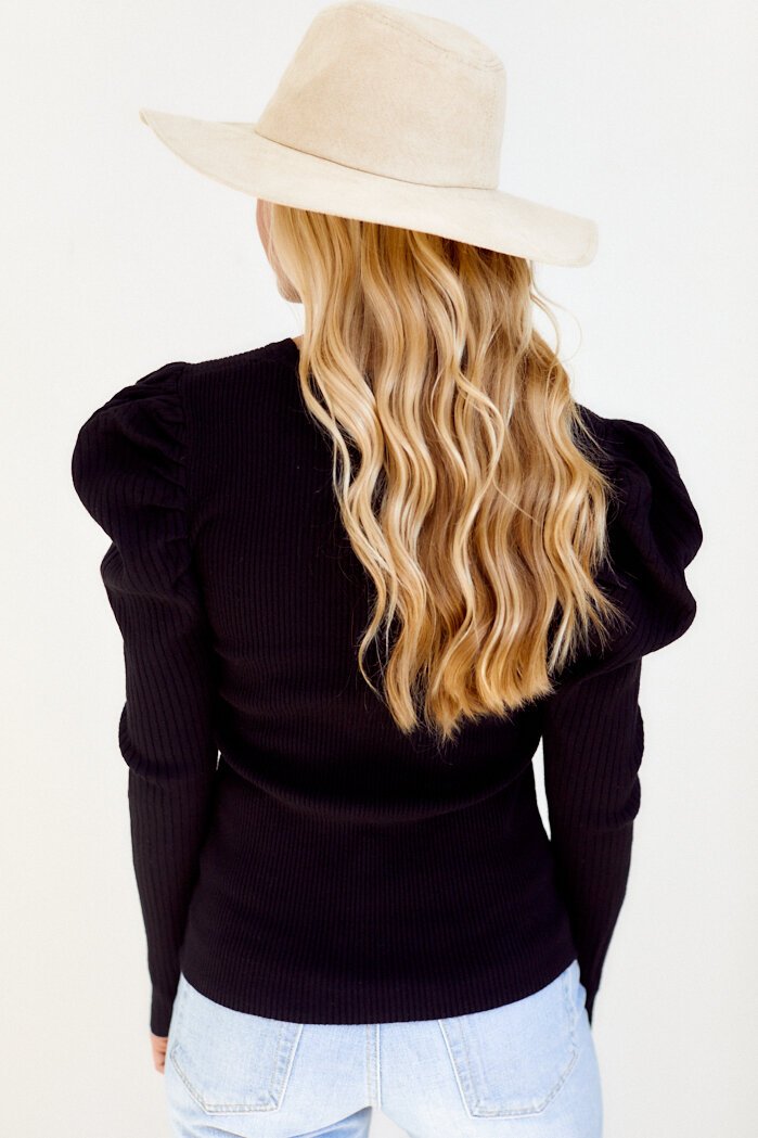 Nadia Puff Sleeve Sweater
