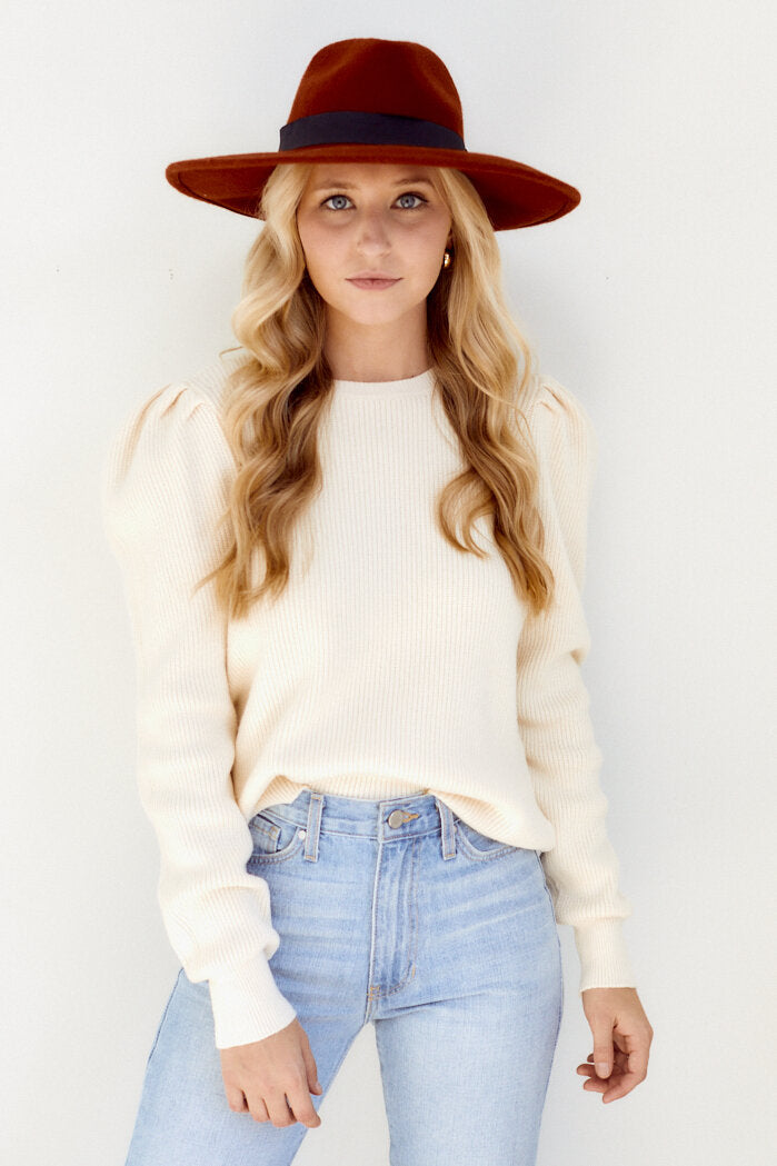 Chaira Puff Sleeve Sweater