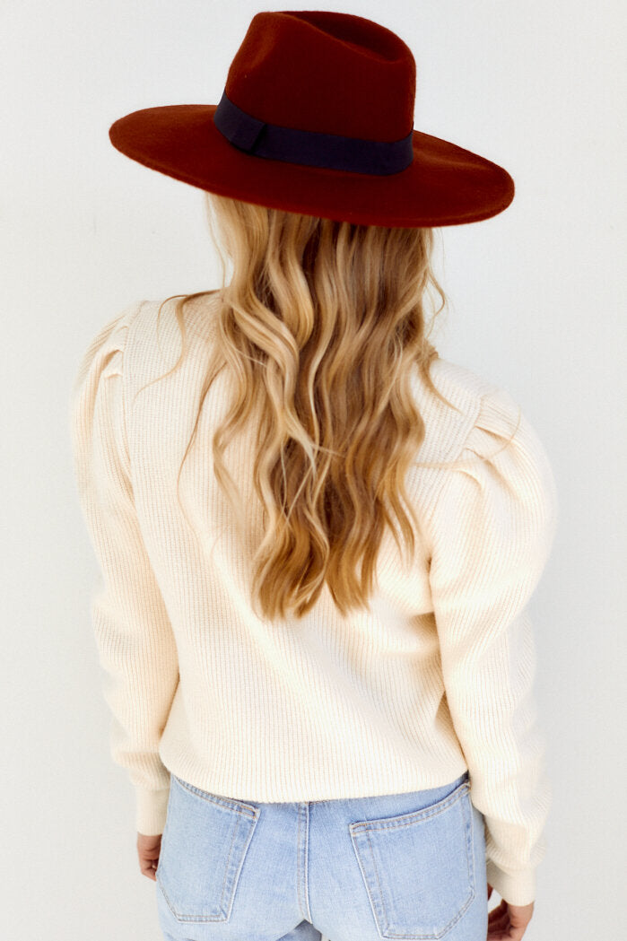 Chaira Puff Sleeve Sweater