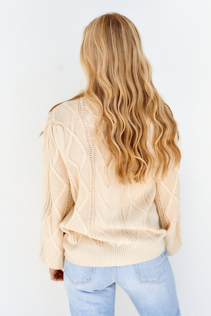 Saige Pom Detail Sweater