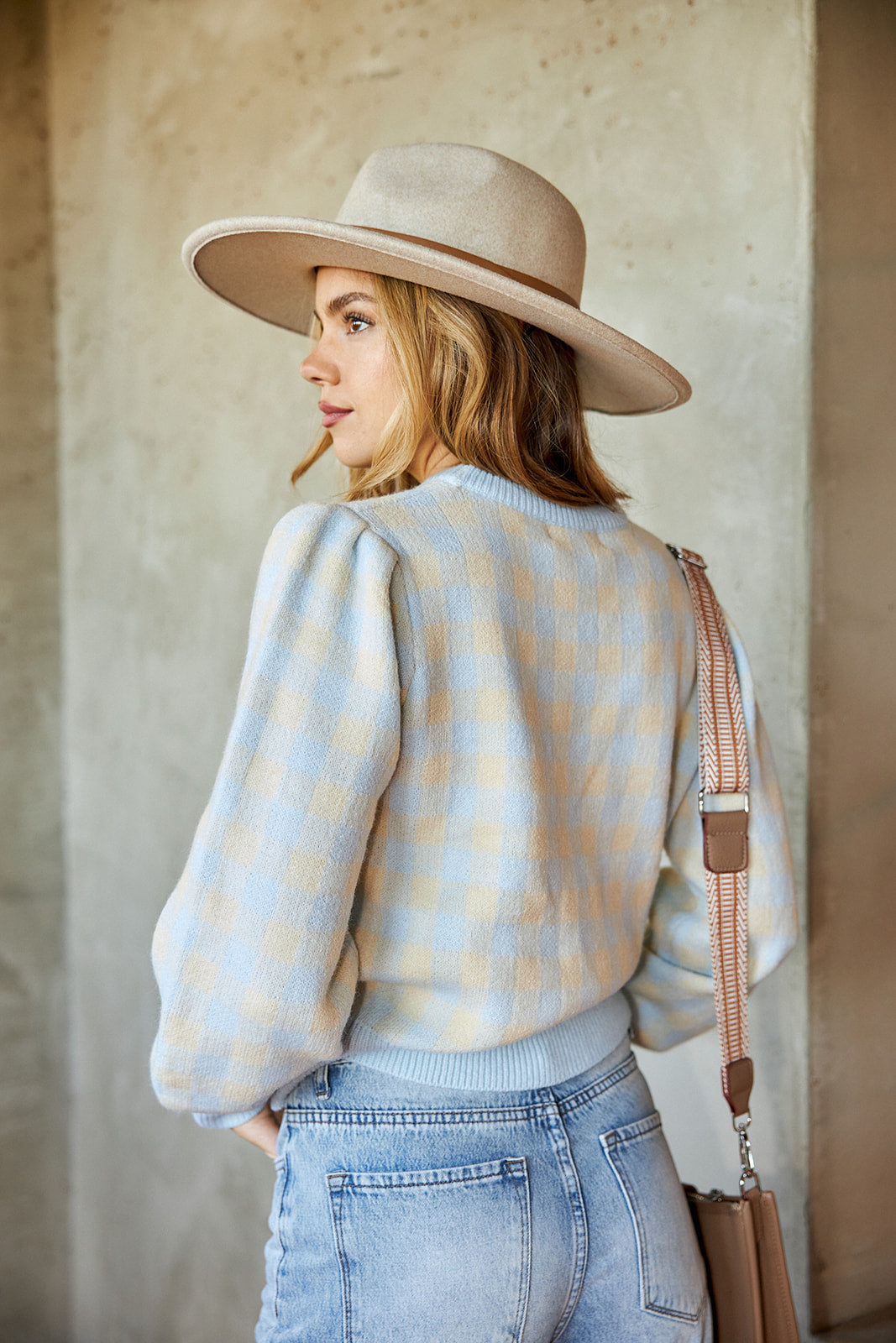 Crue Plaid Sweater