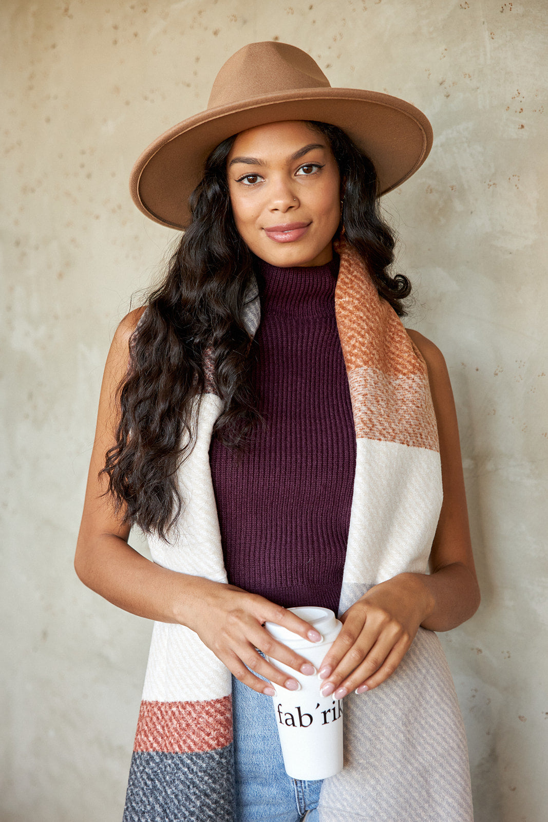 Whitlie Sleeveless Mock Neck Sweater