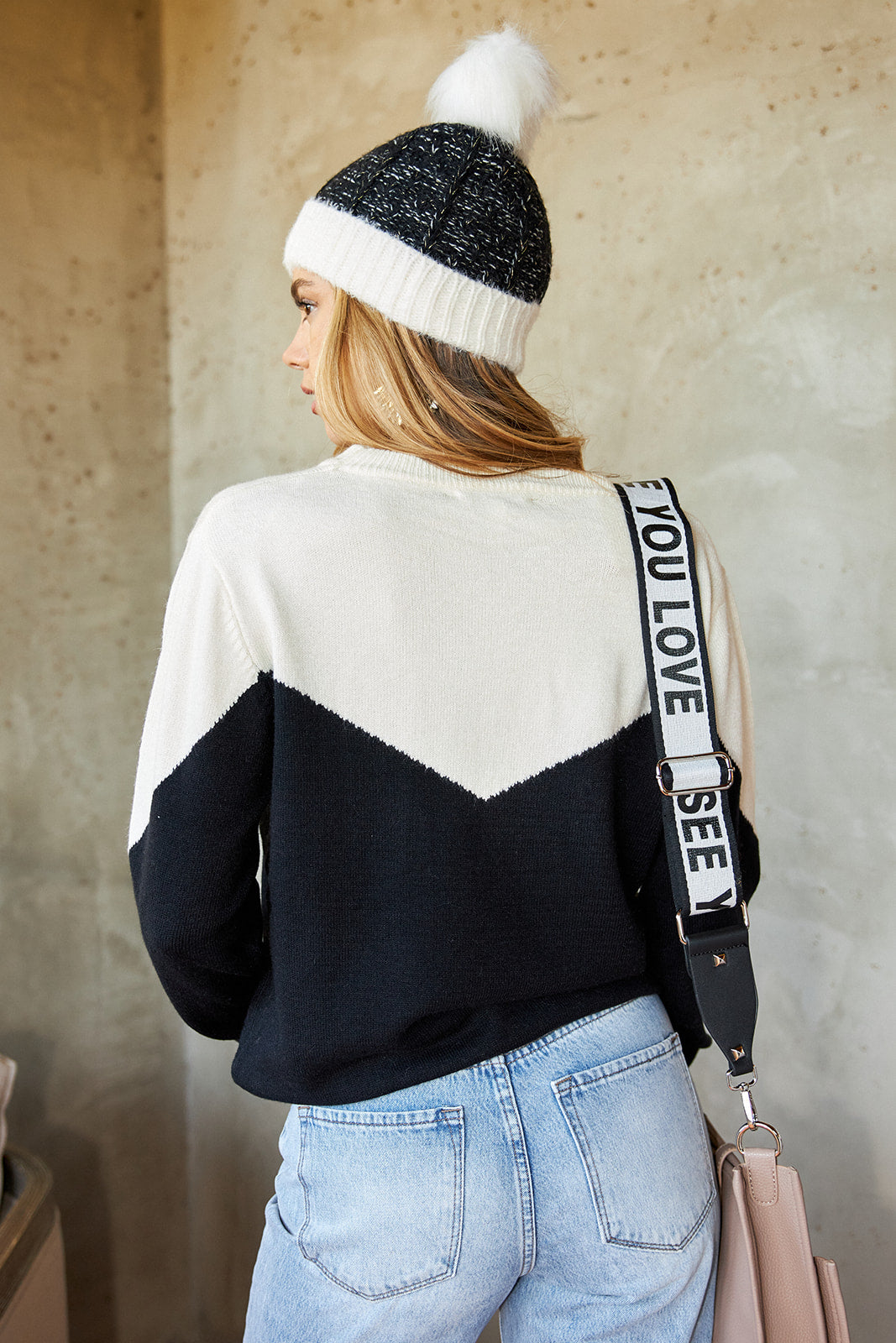 Taylon Colorblock Sweater