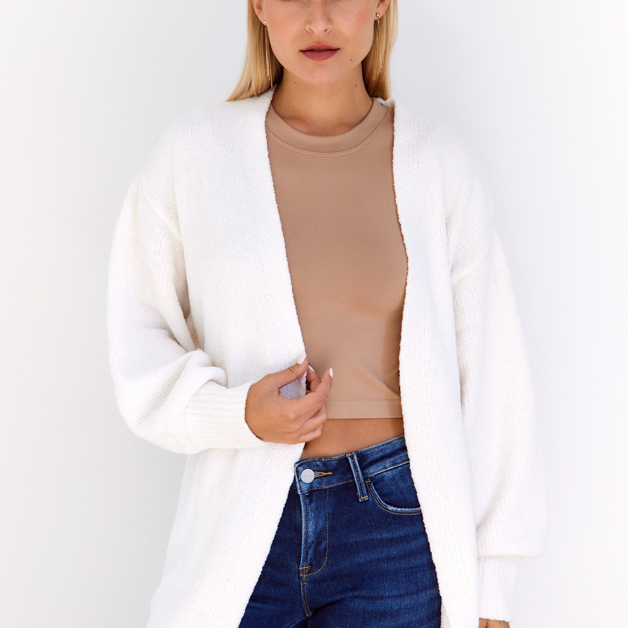 Sybelle Chenille Knit Cardigan