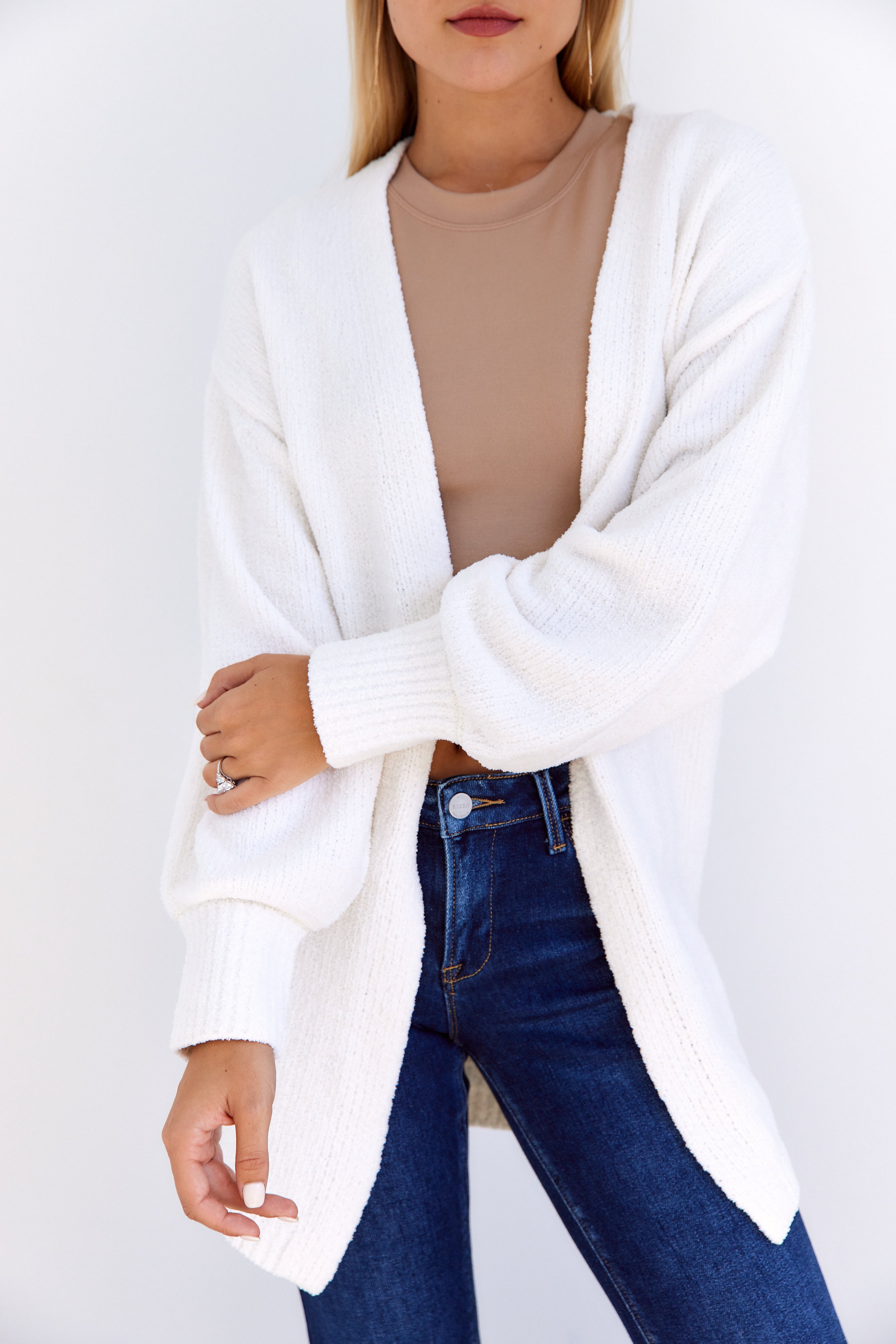 Sybelle Chenille Knit Cardigan