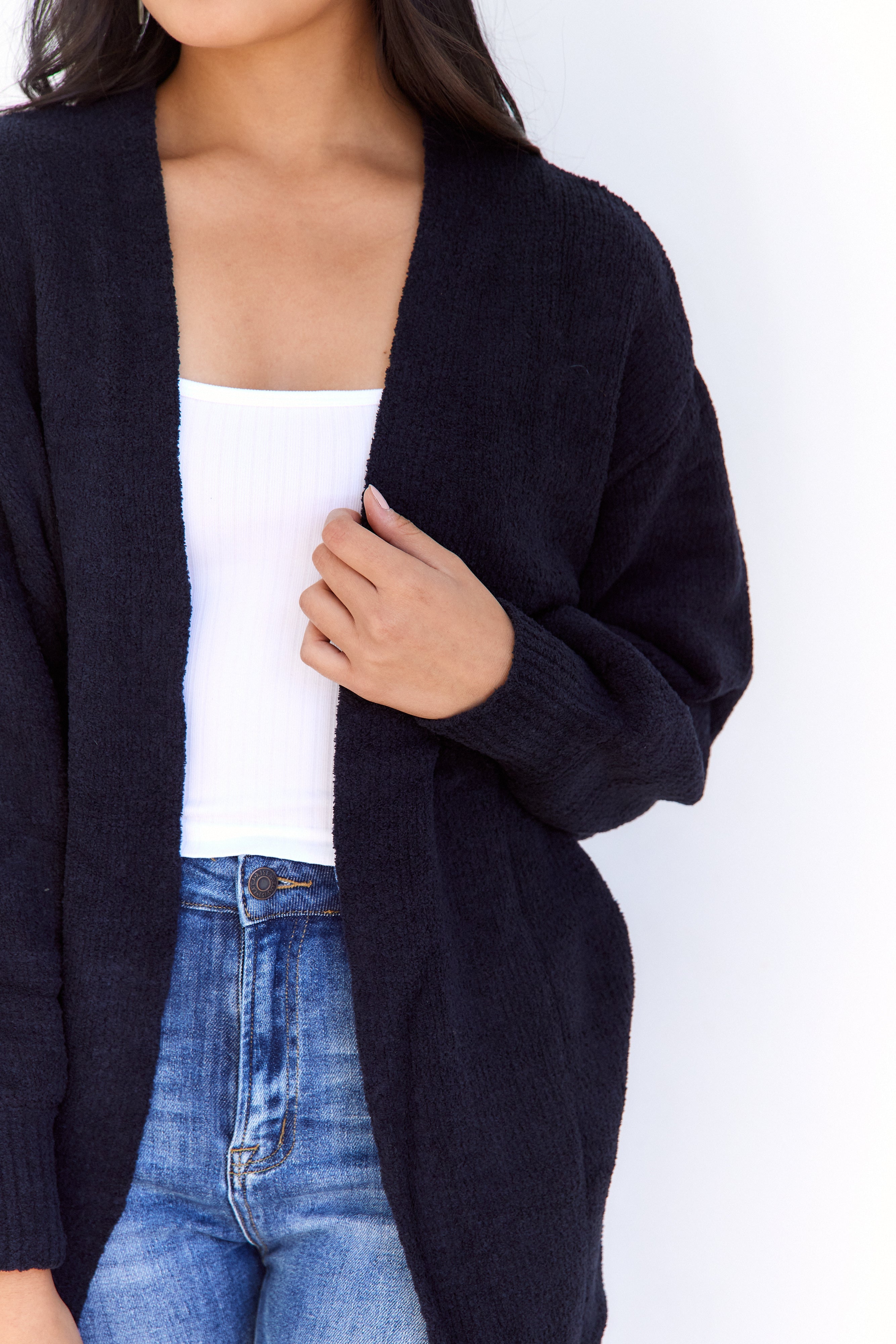 Sybelle Chenille Knit Cardigan