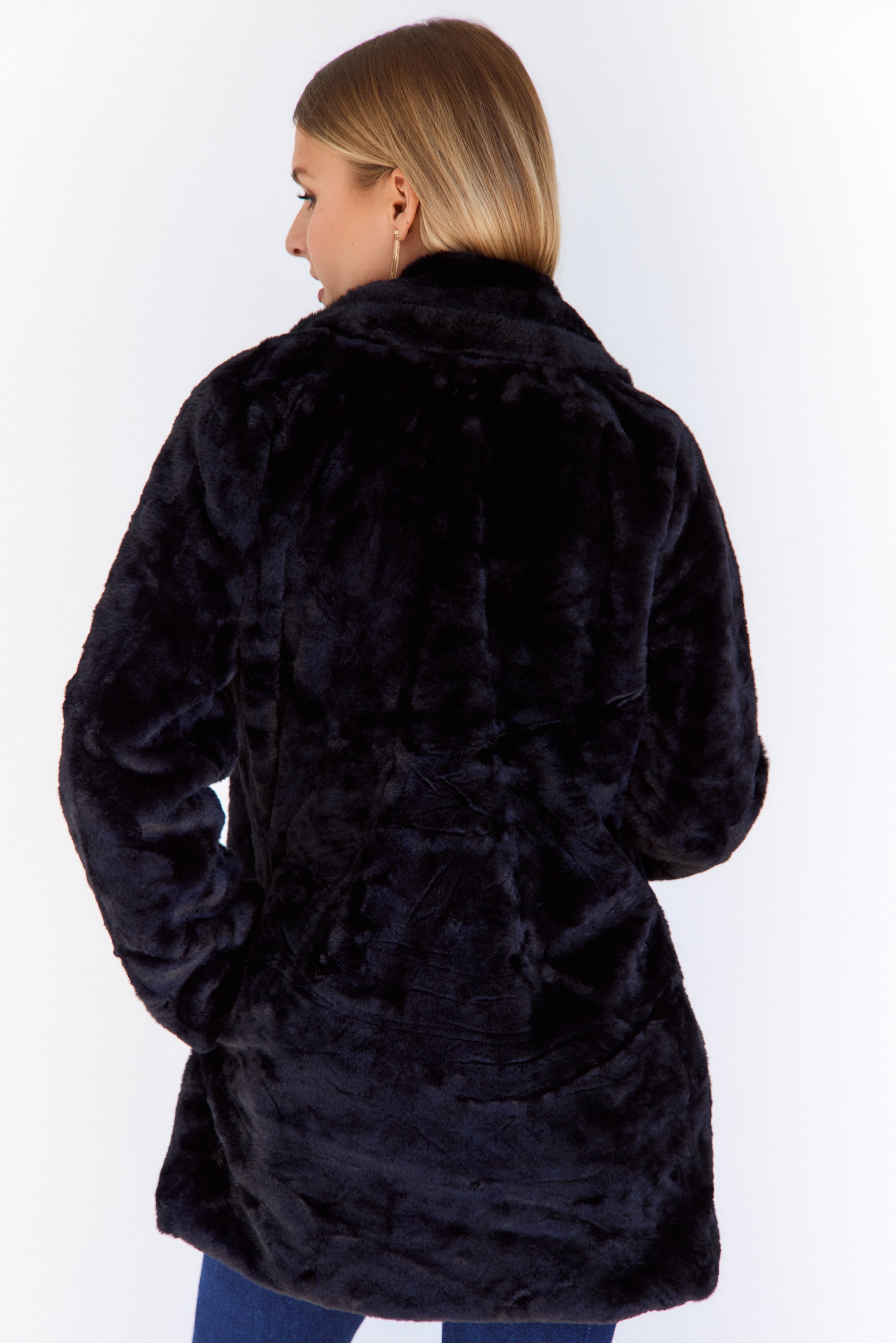 Cierra Long Faux Fur Coat