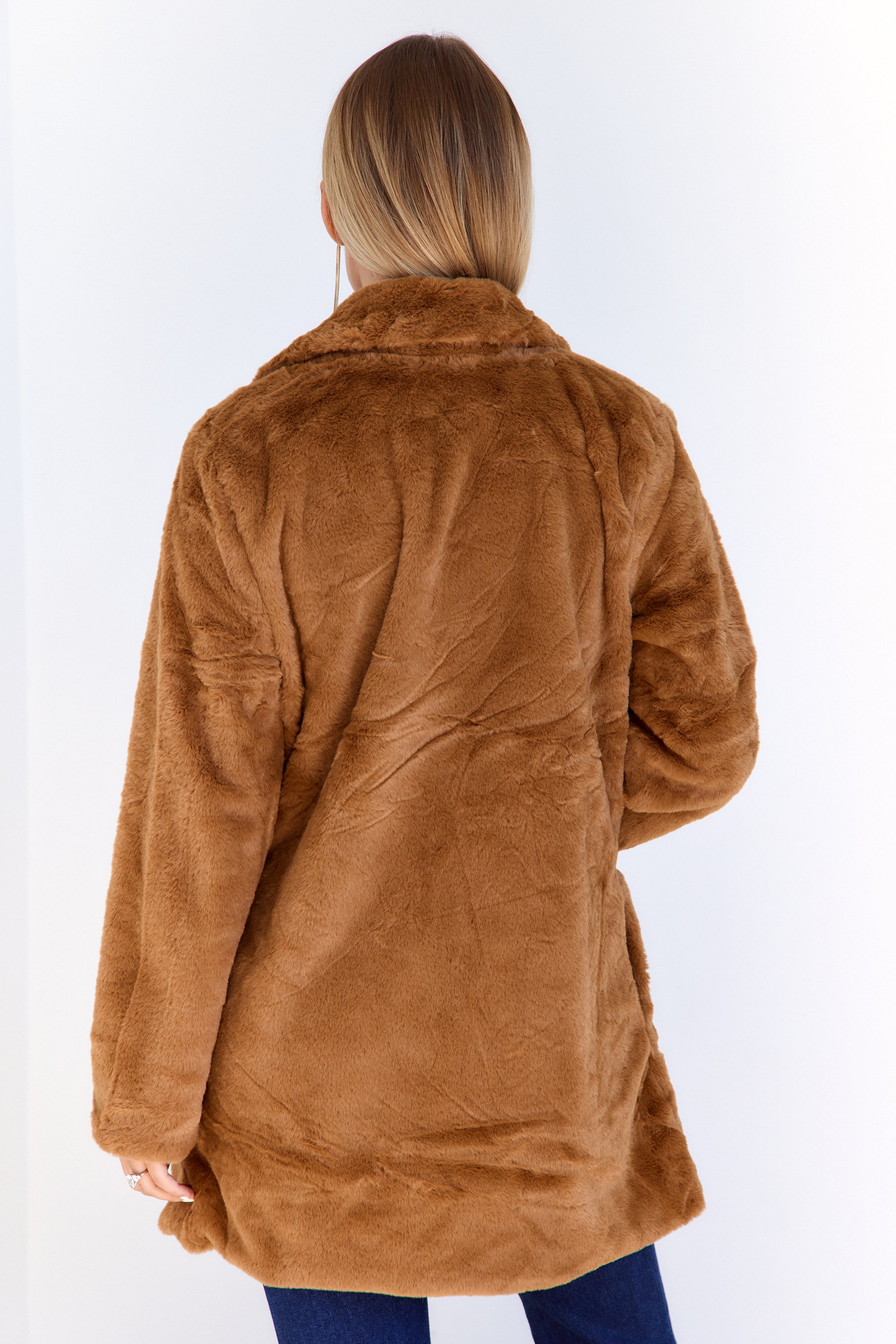 Cierra Long Faux Fur Coat