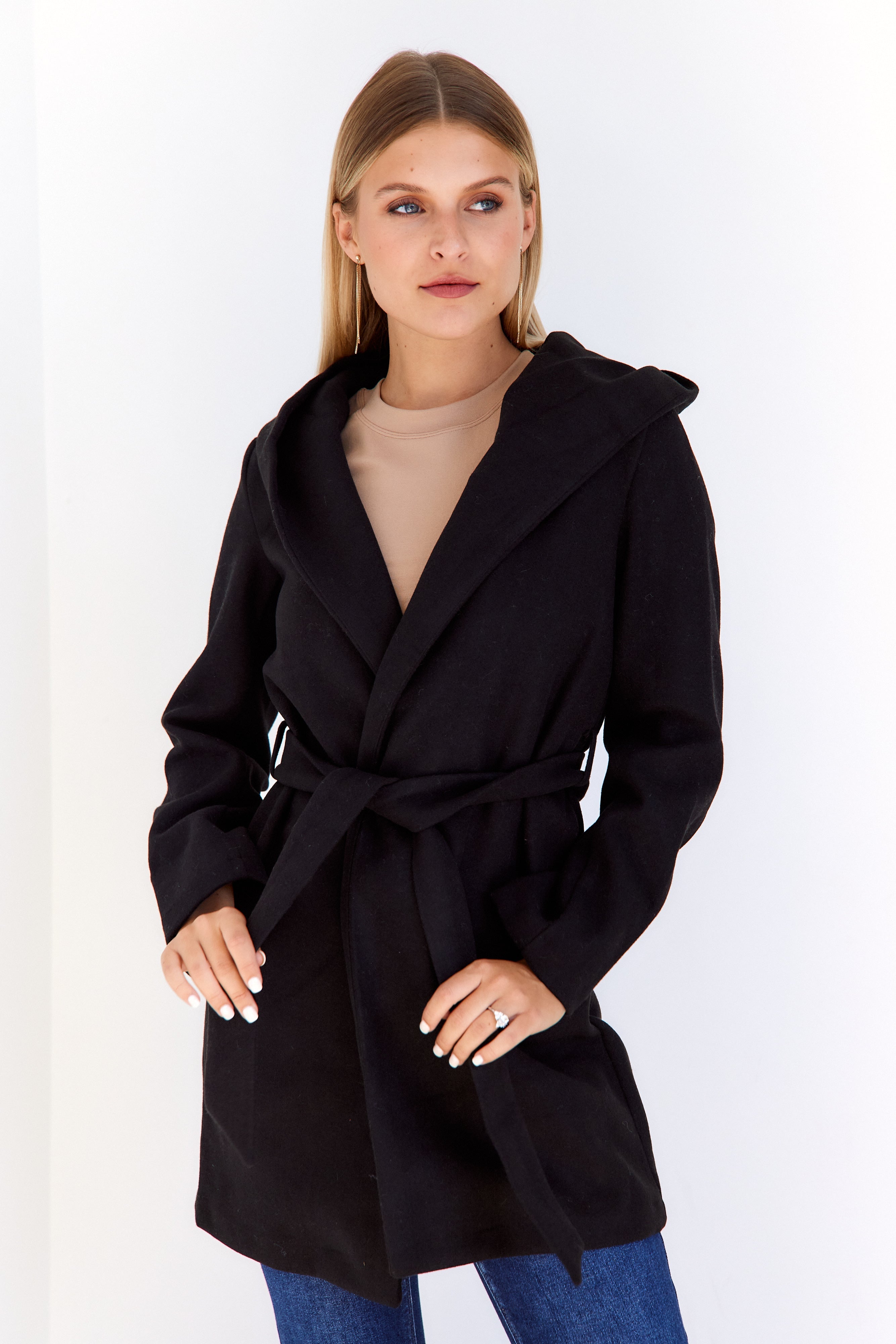 SALE - Kya Wool Wrap Jacket