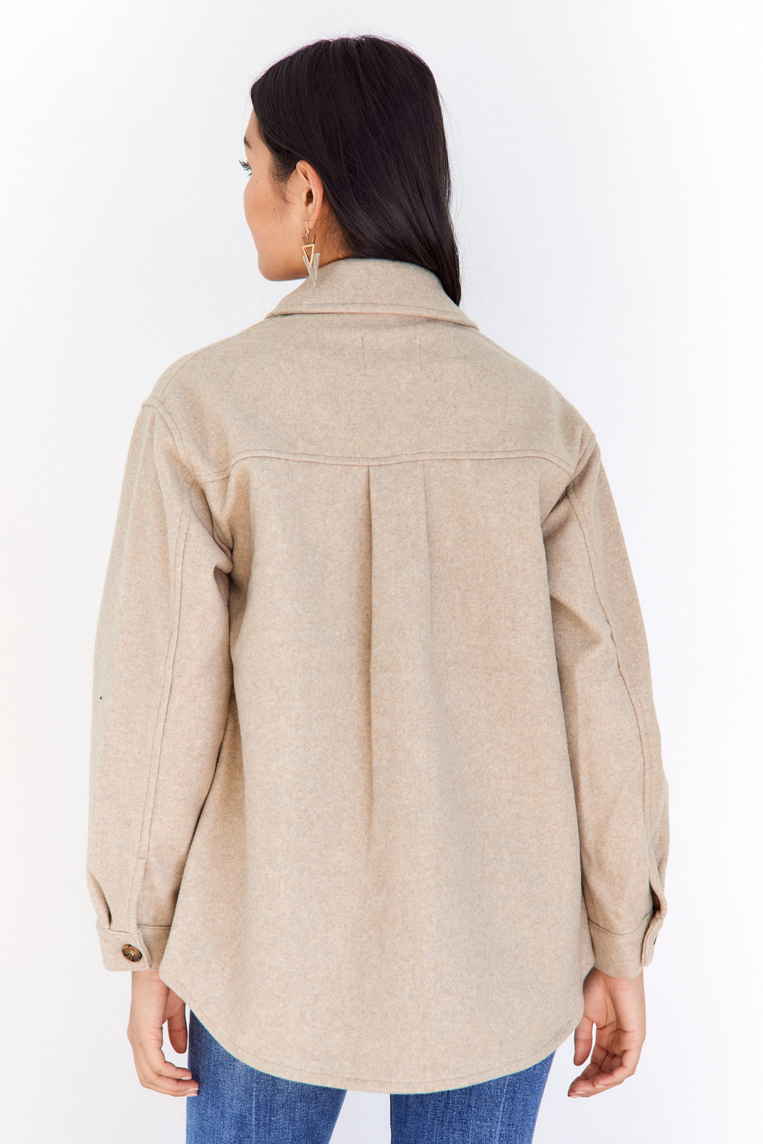 Winsley Button Front Fleece Shacket