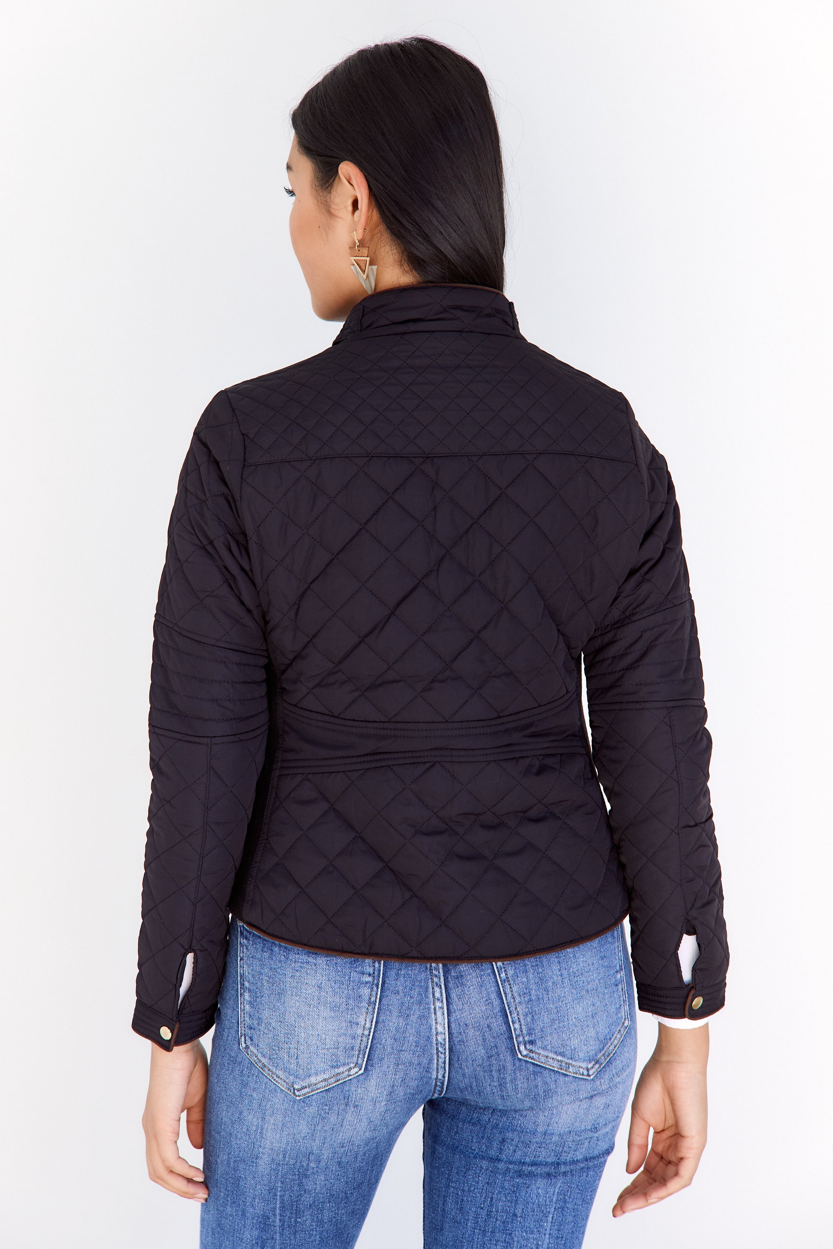 Riley Quilted Zip Jacket