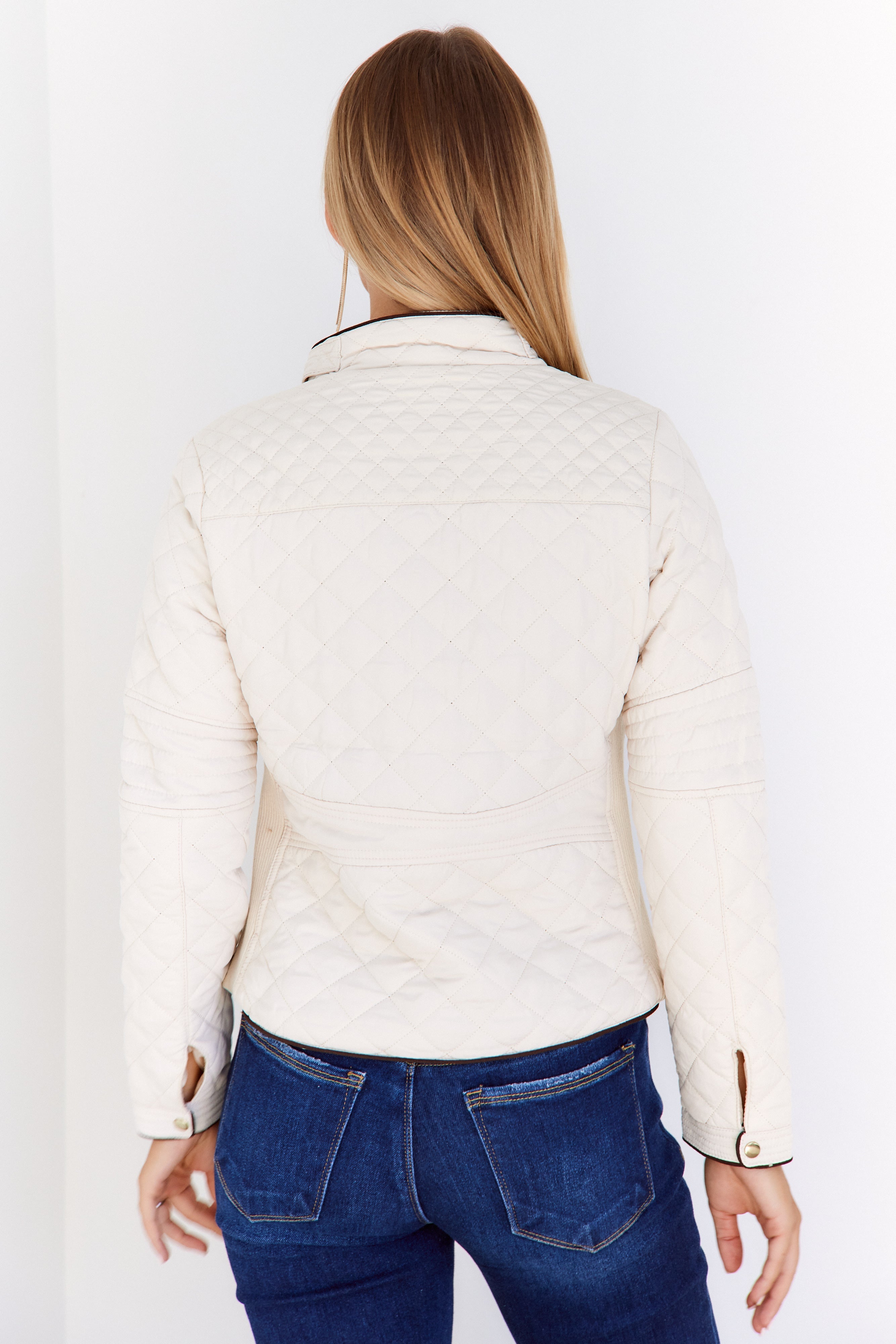 Riley Quilted Zip Jacket