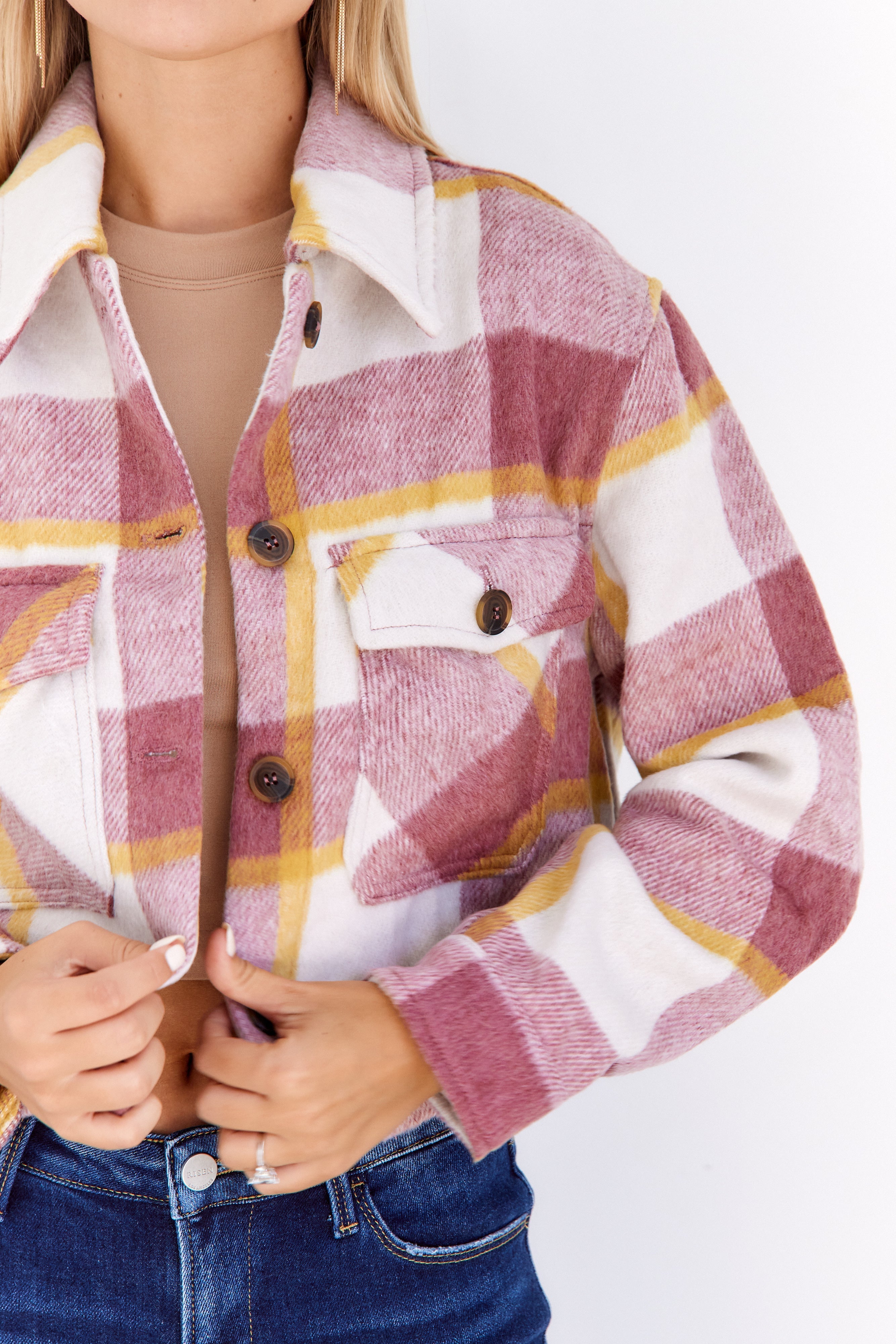 Renata Cropped Shacket